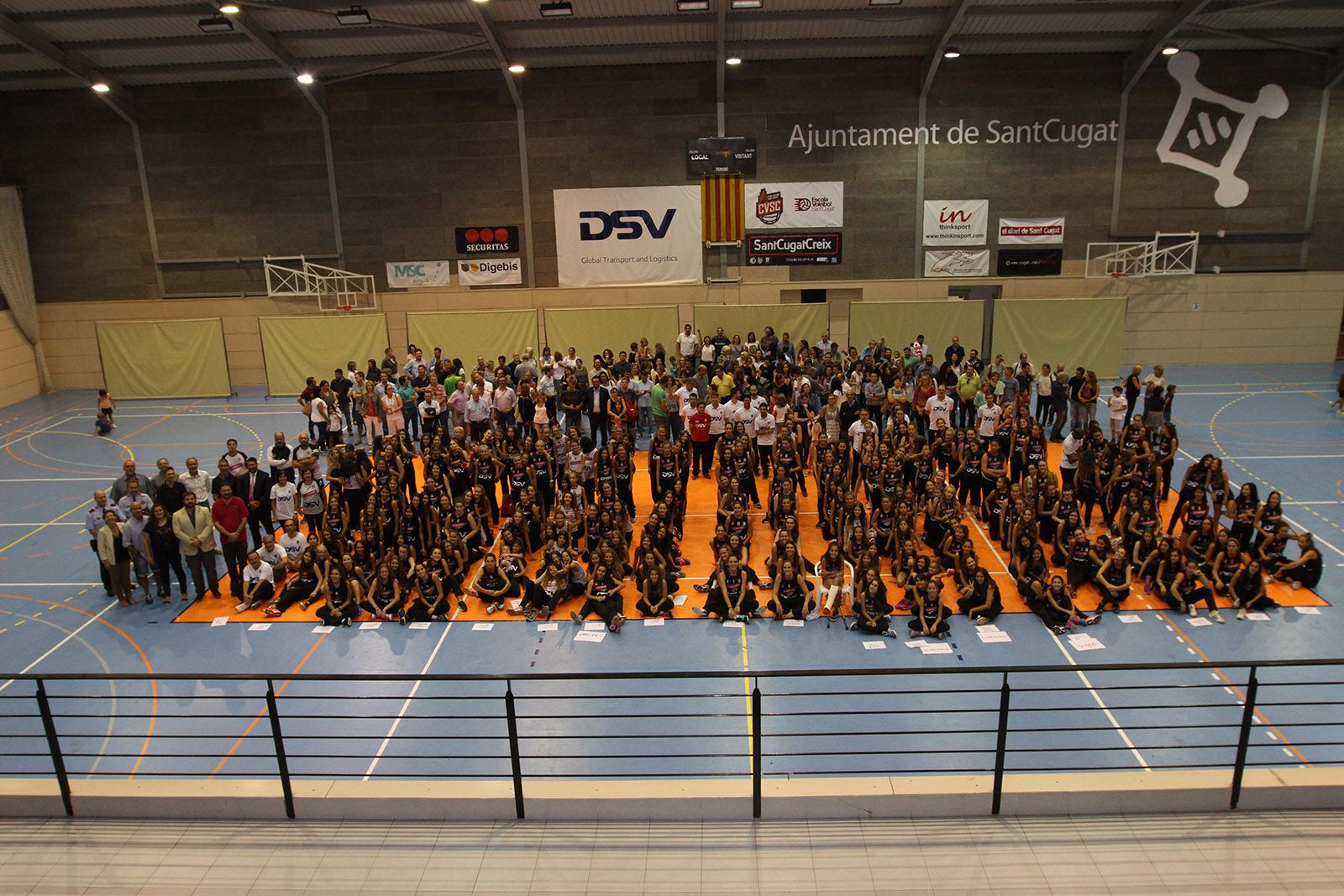 El DSV CV Sant Cugat té 20 equips i 250 jugadores. FOTO: Haidy Blanch