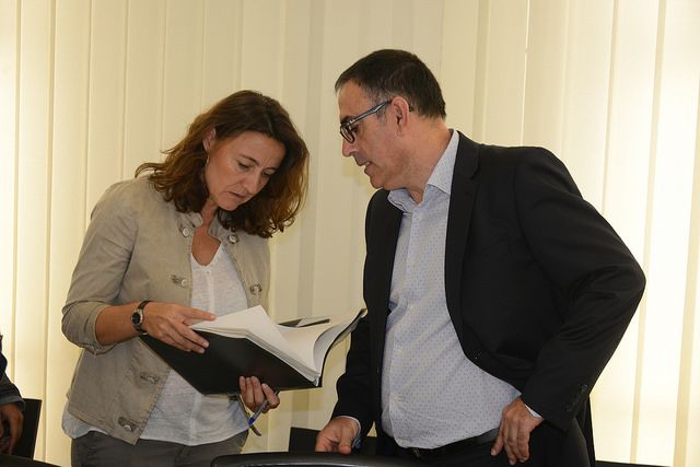 COnesa amb Jaume González, director de Seguretat FOTO: Localpres