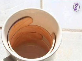 Amb el got, agafant forma. FOTO: Cedida Amb el got, agafant forma. FOTO: Cedida