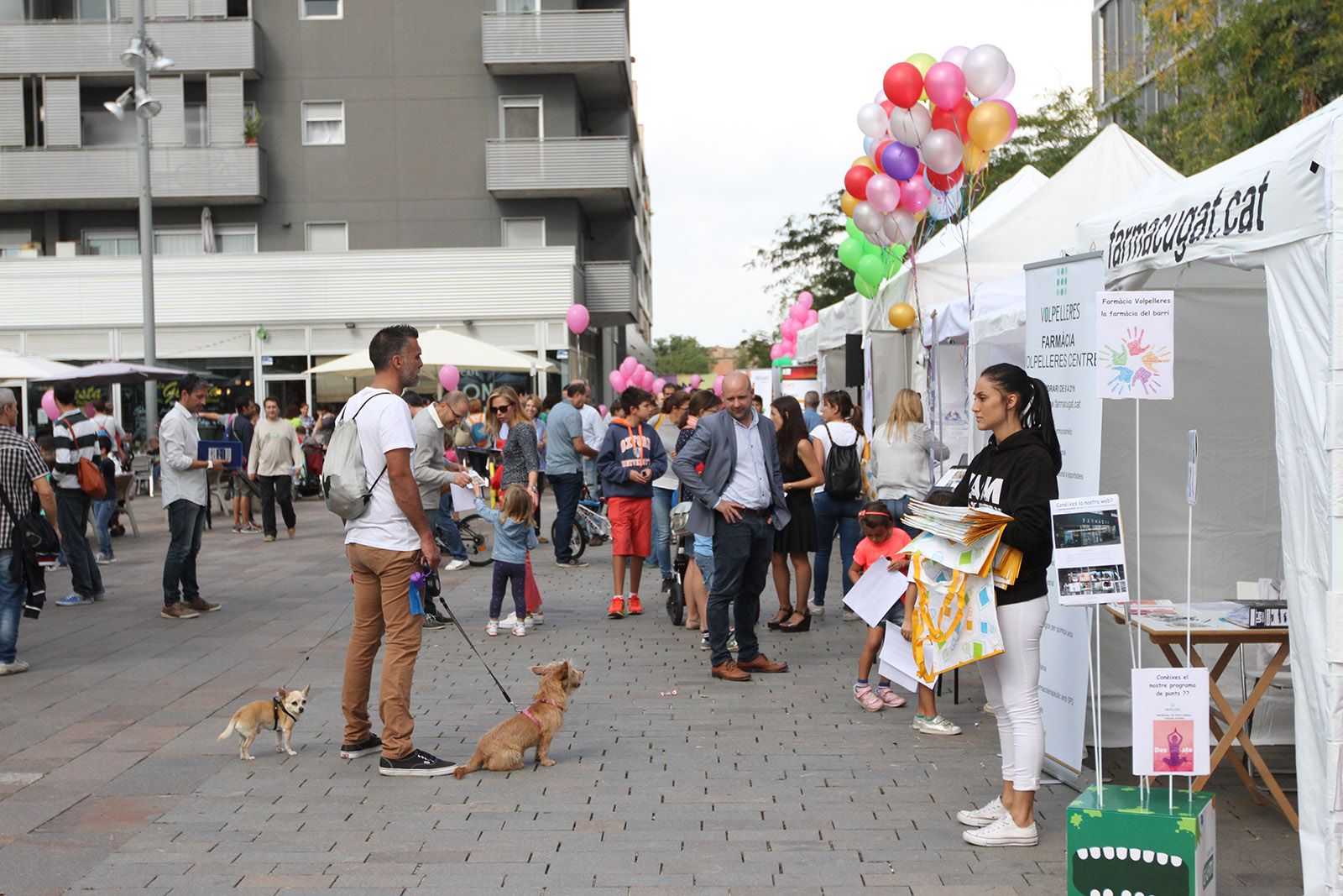 Les entitats també han sortit al carrer FOTO: Hadiy Blanch 