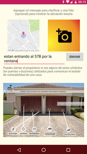 Es pot especificar el mètode d'entrada del lladre i els detalls FOTO: Cedida