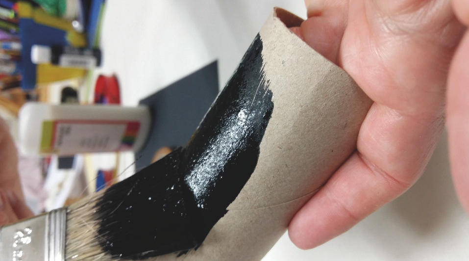 Pintar bé el cartó FOTO: Cedida Pintar bé el cartó FOTO: Cedida