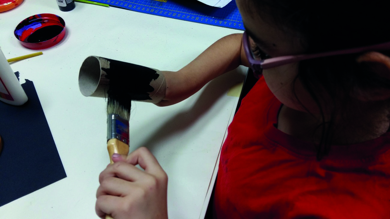 Pinta de negre FOTO: Cedida Pinta de negre FOTO: Cedida