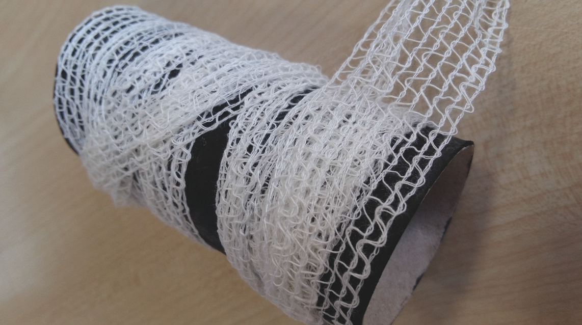 Enrotlla bé la momia FOTO: Cedida Enrotlla bé la momia FOTO: Cedida