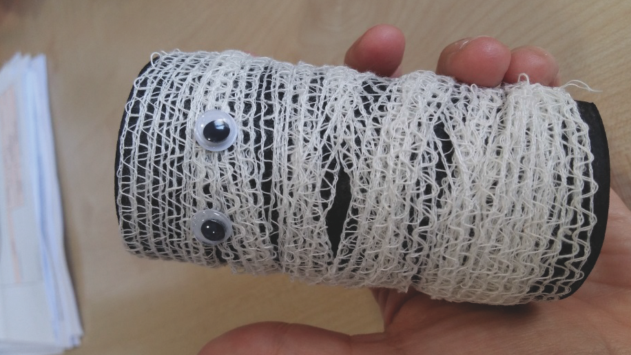 Momia enllestida FOTO: Cedida