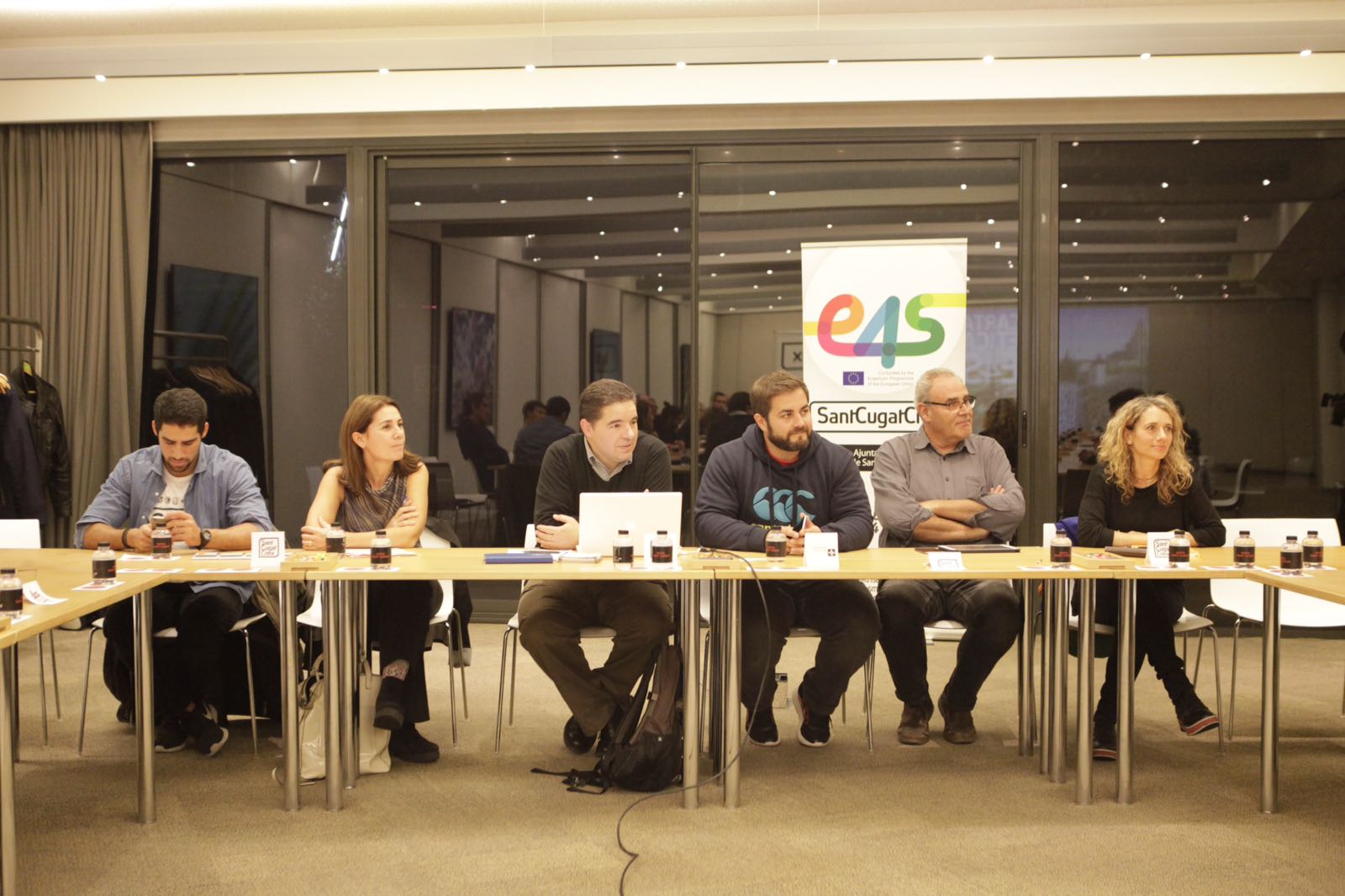 Albert Salarich, Eloi Rovira i Miquel Martínez, al centre de la imatge. FOTO: Artur Ribera Albert Salarich, Eloi Rovira i Miquel Martínez, al centre de la imatge. FOTO: Artur Ribera