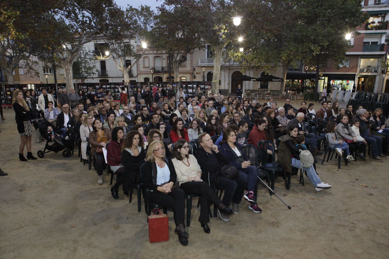 L'acte s'ha celebrat a la plaça de Barcelona FOTO: Artur Ribera