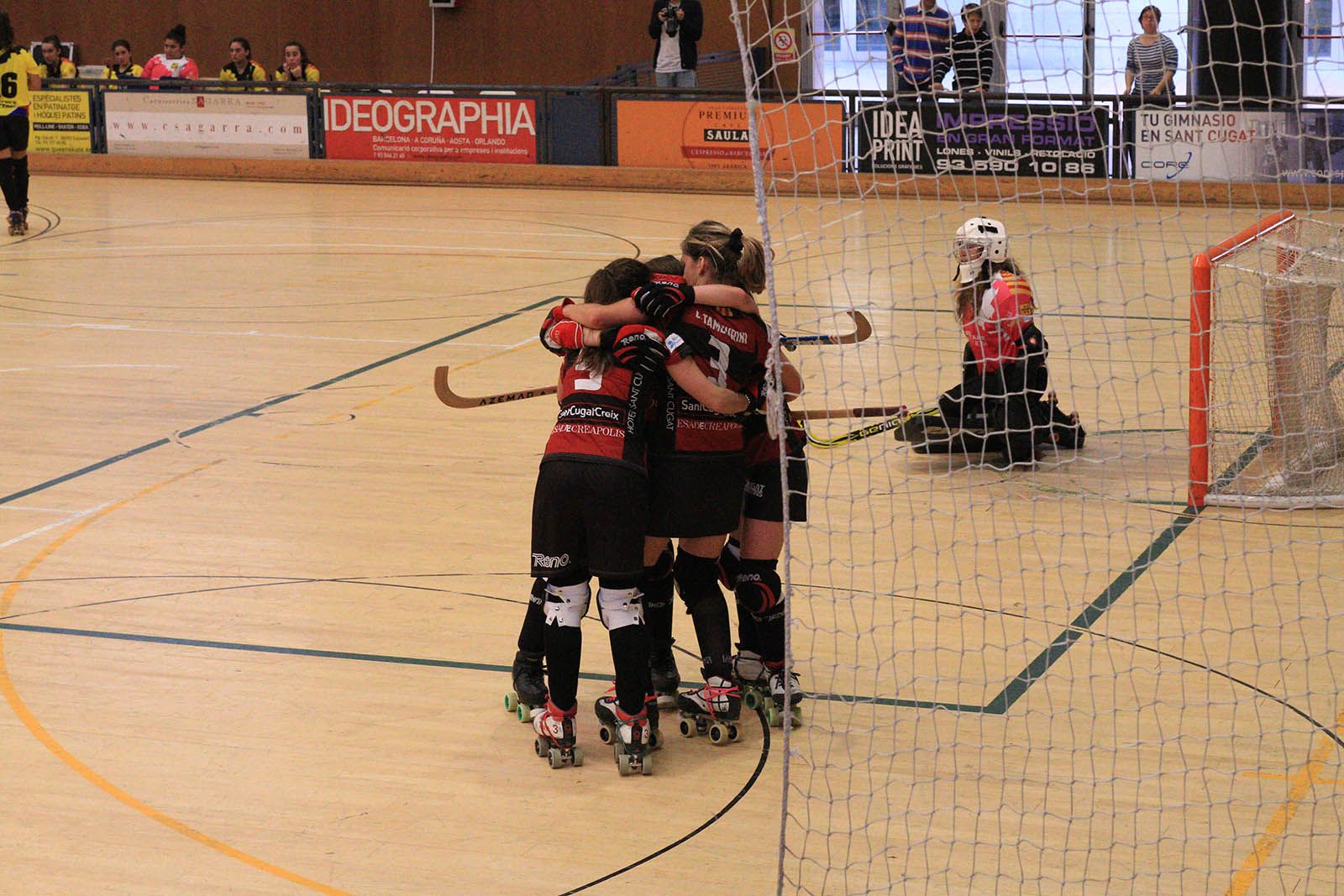 Una de les celebracions del PHC Sant Cugat. FOTO: Lali &Aacute;lvarez