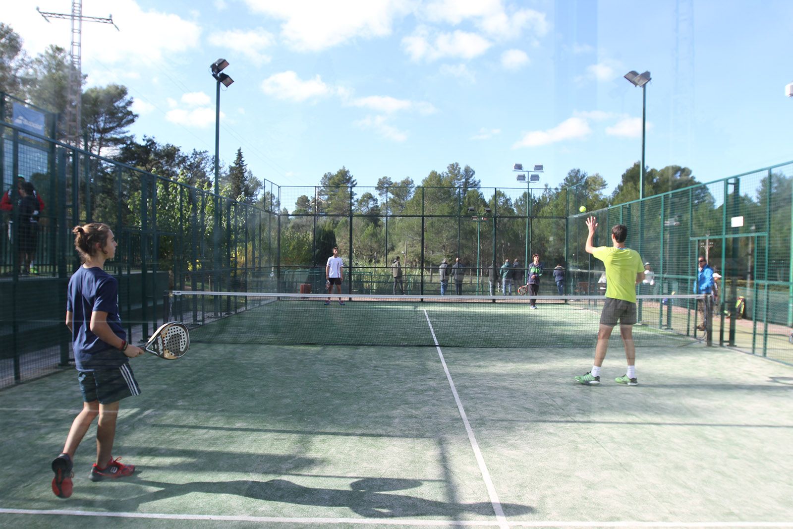 Quadrangular Pàdel. Foto: Haidy Blanch