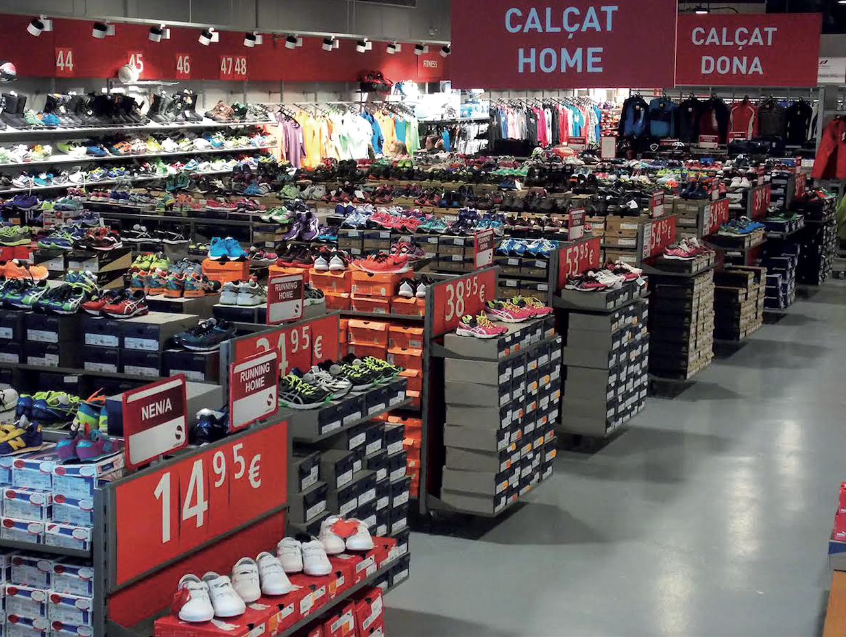 Foto de la botiga esportiva FOTO: Cedida Foto de la botiga esportiva FOTO: Cedida