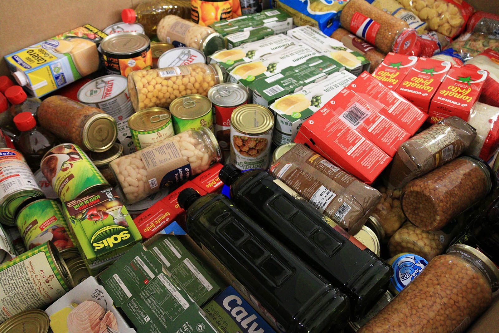 A tot Catalunya s'han recollit més de 4.000 tones de menjar FOTO: Lali Álvarez A tot Catalunya s'han recollit més de 4.000 tones de menjar FOTO: Lali Álvarez