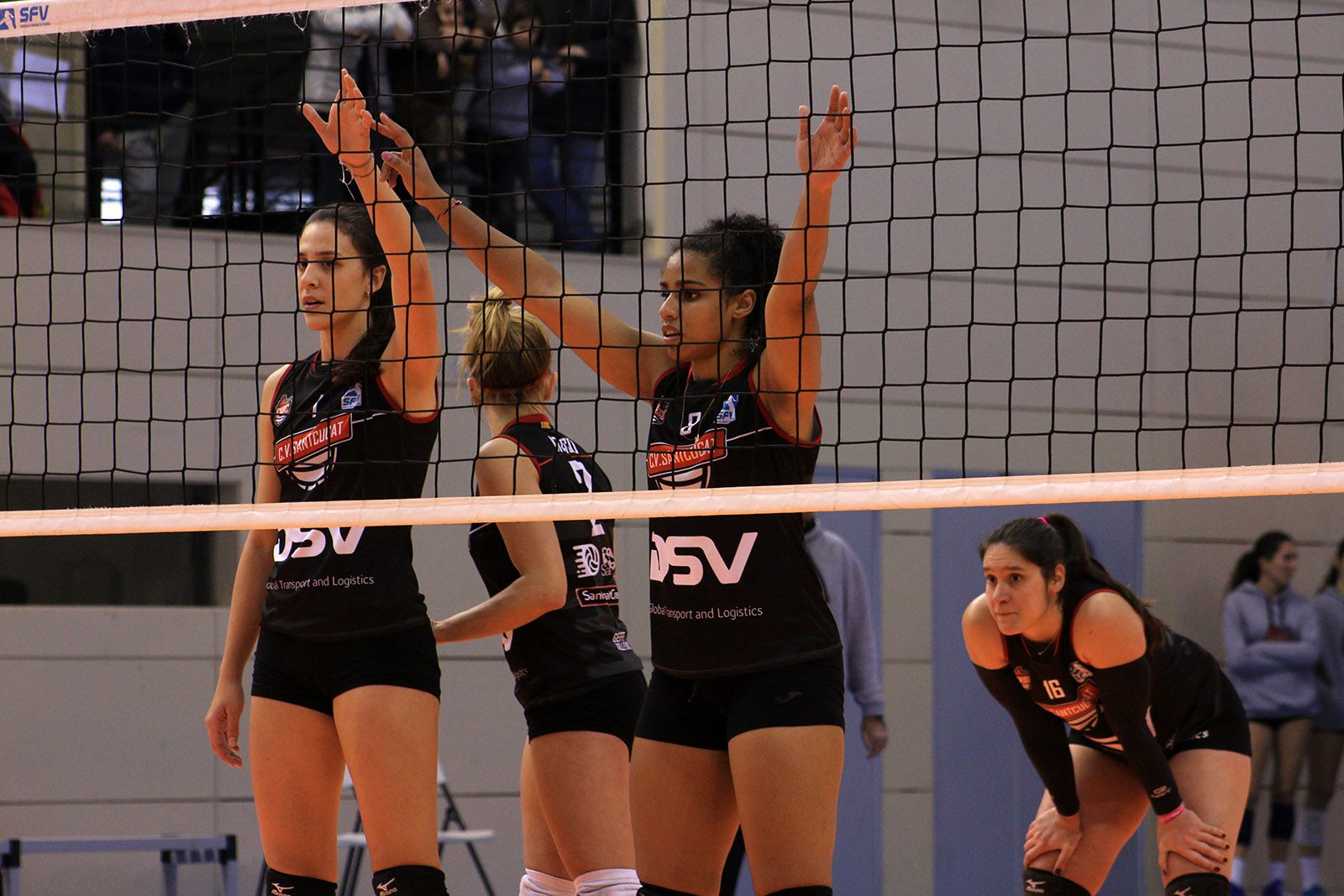 DSV Club Voleibol Sant Cugat 2 - CVB Barça 3 FOTO: Lali Álvarez DSV Club Voleibol Sant Cugat 2 - CVB Barça 3 FOTO: Lali Álvarez