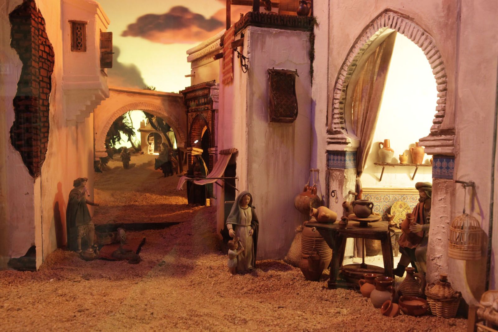 Els pessebres de les cases de Sant Cugat, un cl&agrave;ssic 