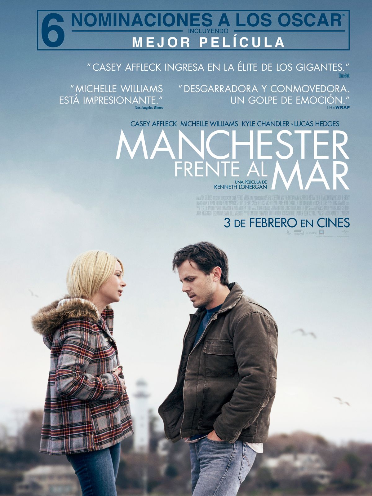 Cartell de Manchester frente al mar