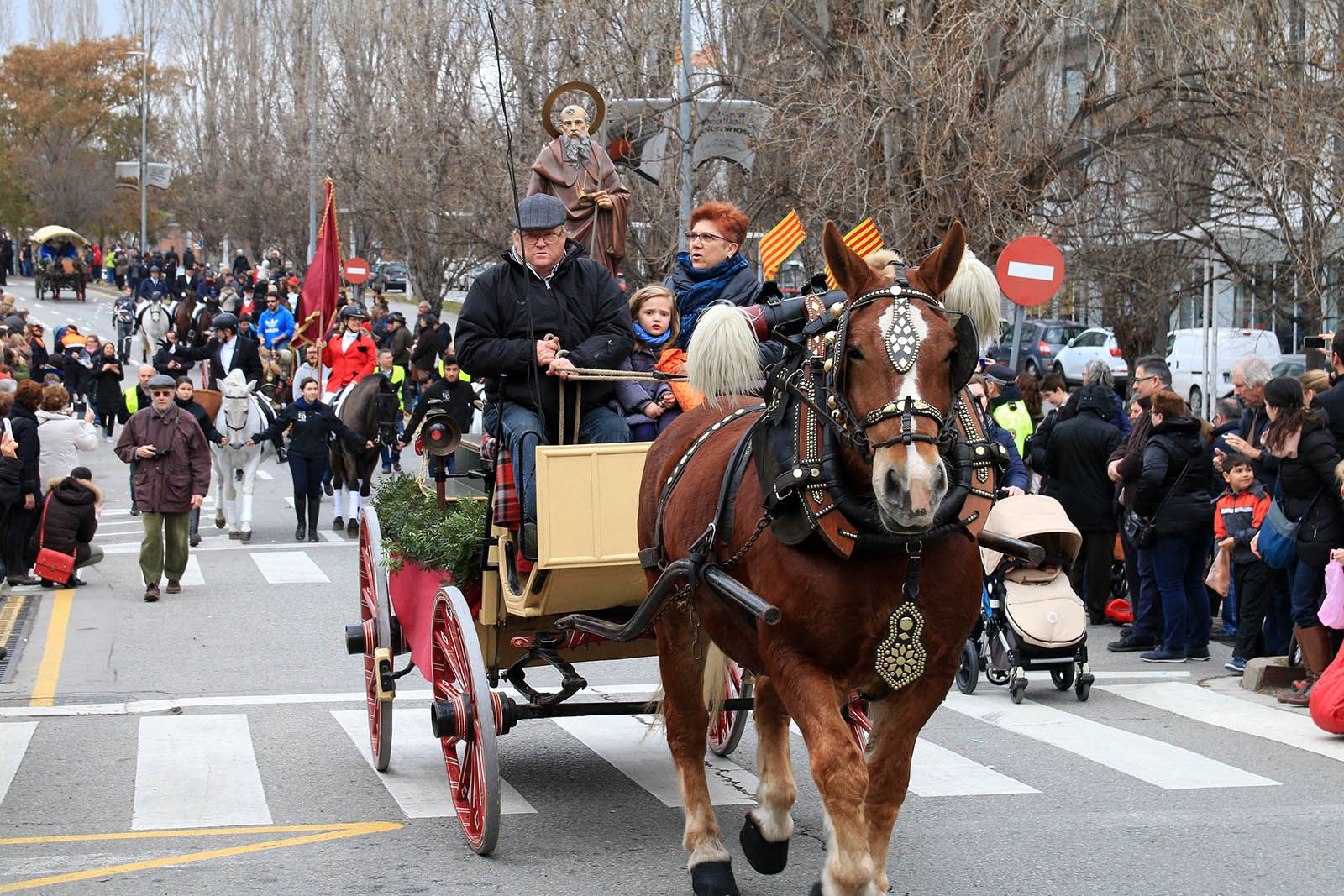 Sant Cugat ha celebrat els Tres Tombs Foto: Lali Álvarez