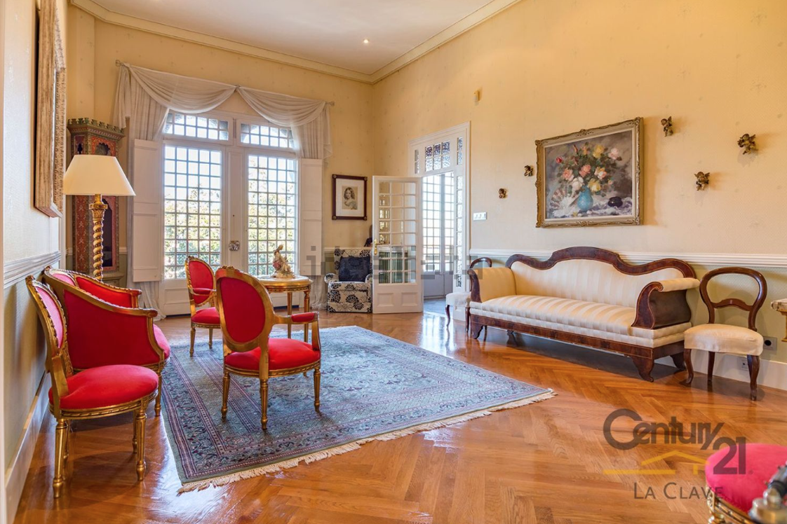 Un altre dels salons de la casa FOTO: Cedida