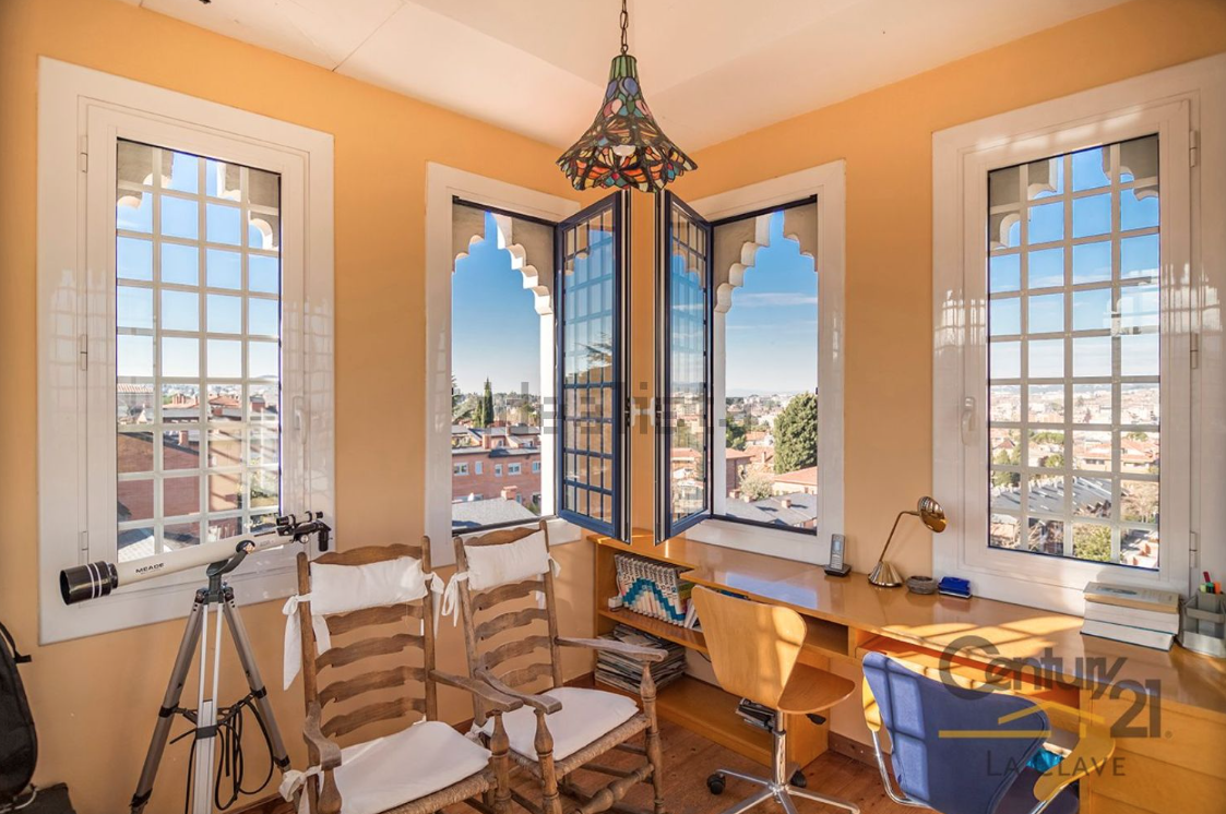 L'habitatge t&eacute; molts espais espectaculars FOTO: Cedida