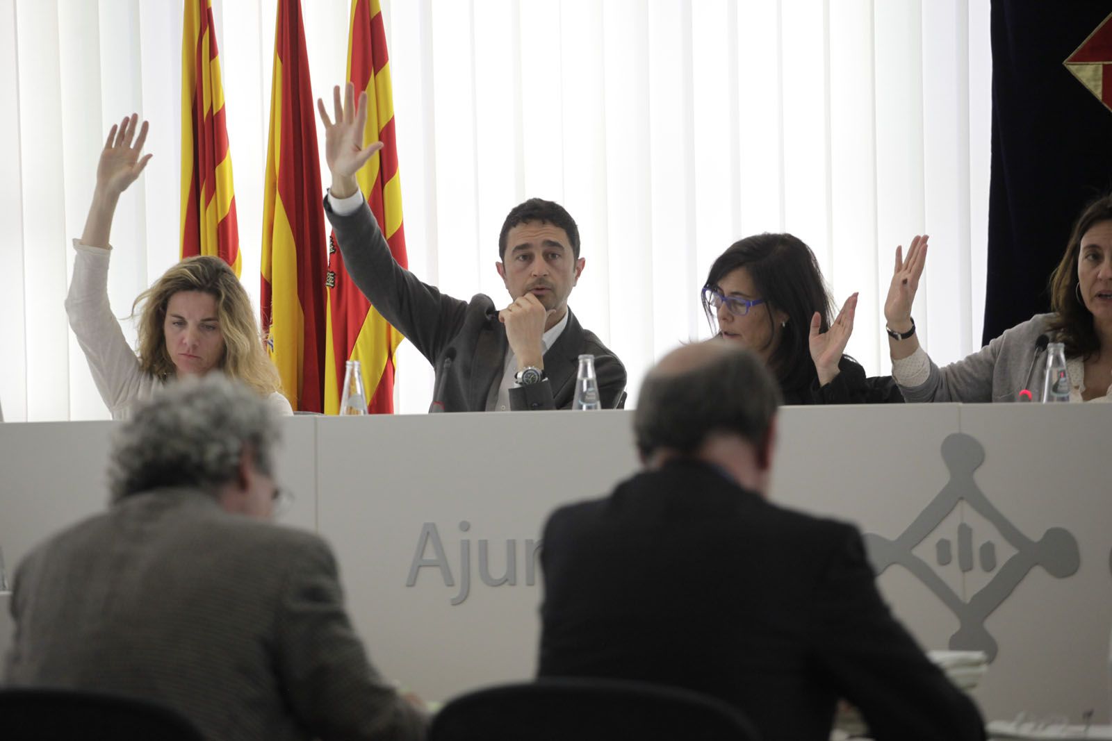 El tinent d'alcalde d'Urbanisme al mig FOTO: Artur Ribera El tinent d'alcalde d'Urbanisme al mig FOTO: Artur Ribera