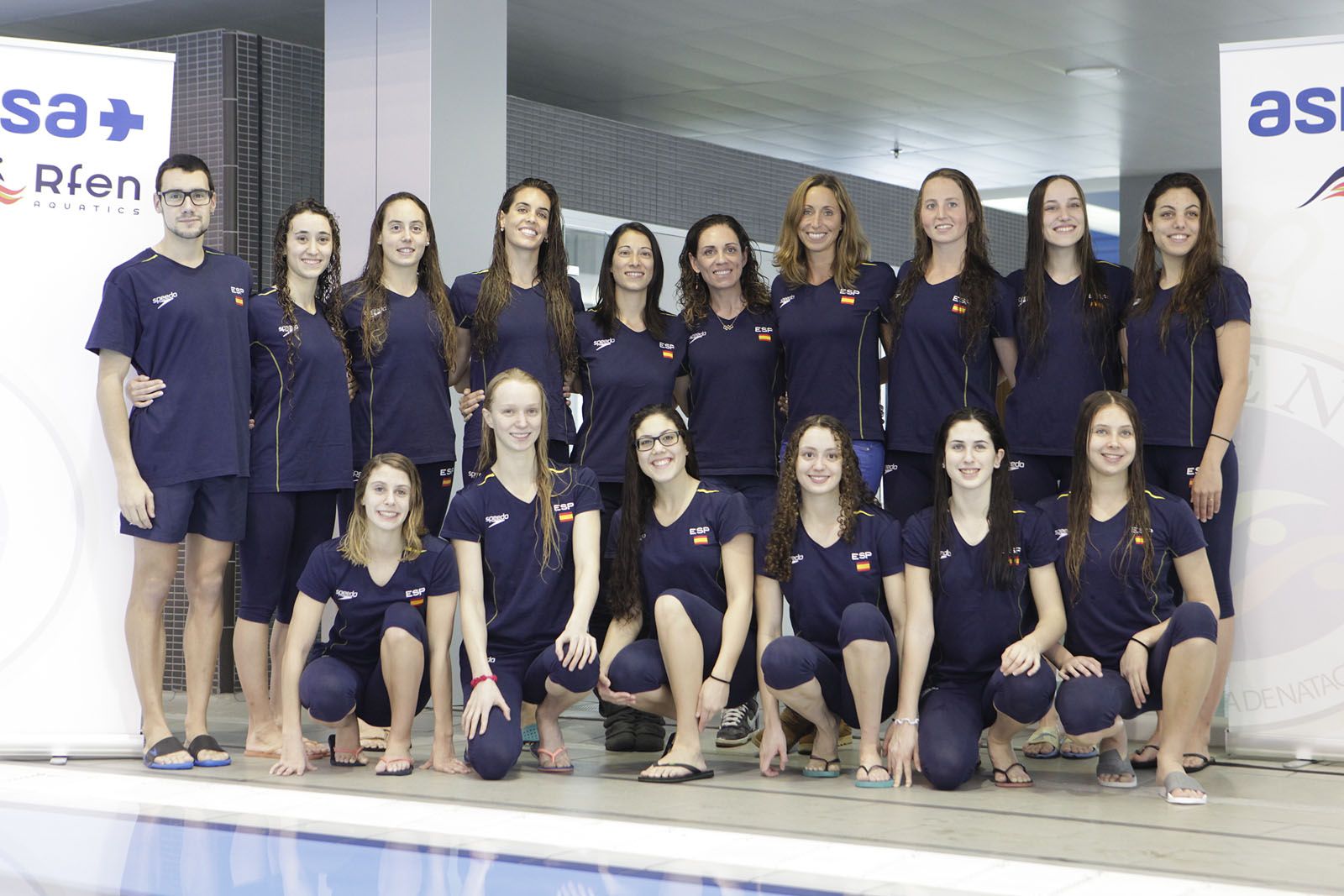 Equip Nacional Absolut de Natació Sincronitzada  FOTO: Artur Ribera