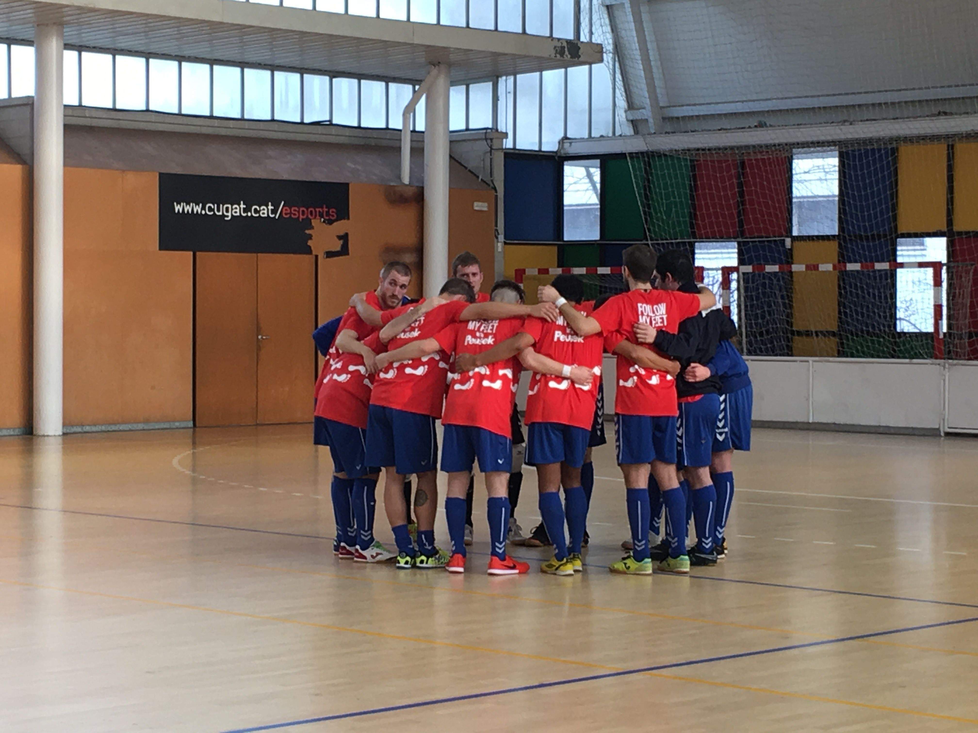 L'Olimpyc Floresta ha fet molt bones defenses al partit FOTO: Lala Aguilera L'Olimpyc Floresta ha fet molt bones defenses al partit FOTO: Lala Aguilera