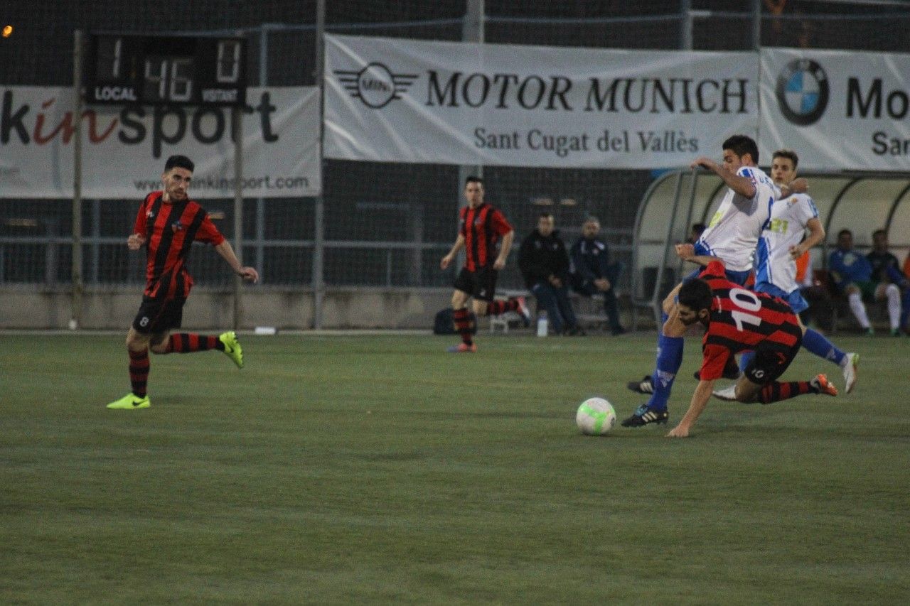 El Sant Cugat Esport FC ha guanyat (4-2) la UE Avi&agrave;. FOTO: Ale G&oacute;mez