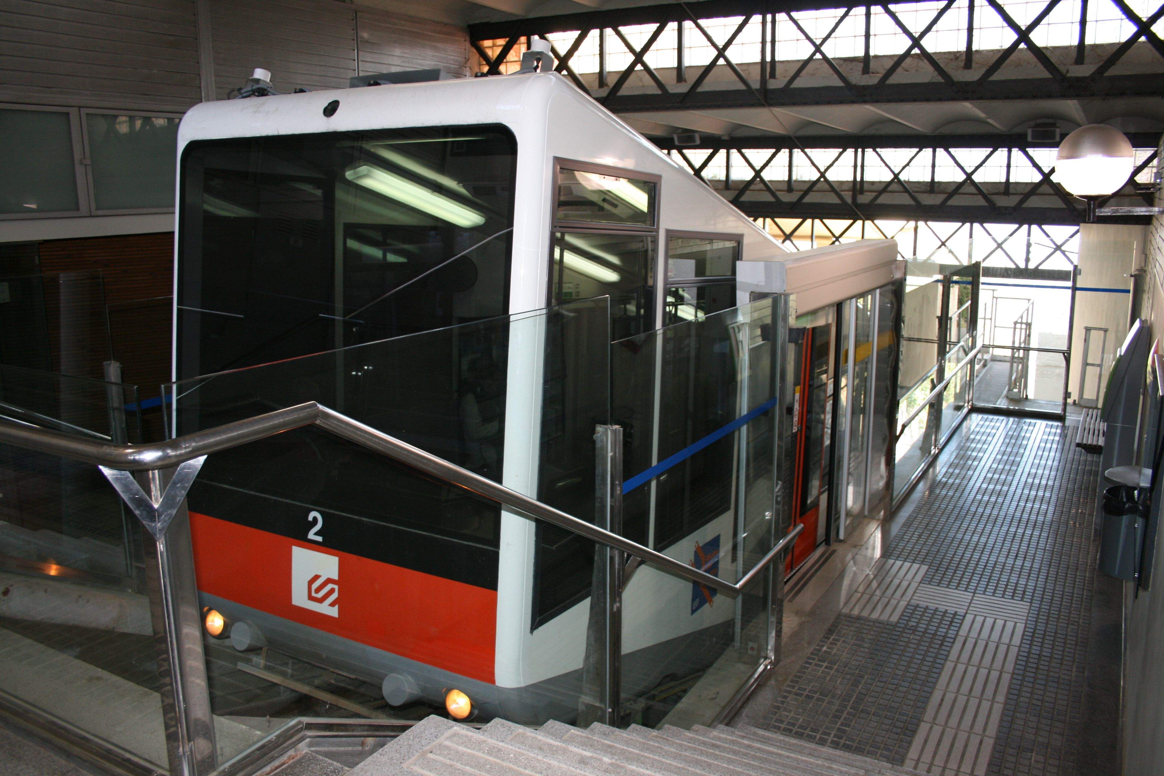 Funicular de Vallvidrera. FOTO: FGC