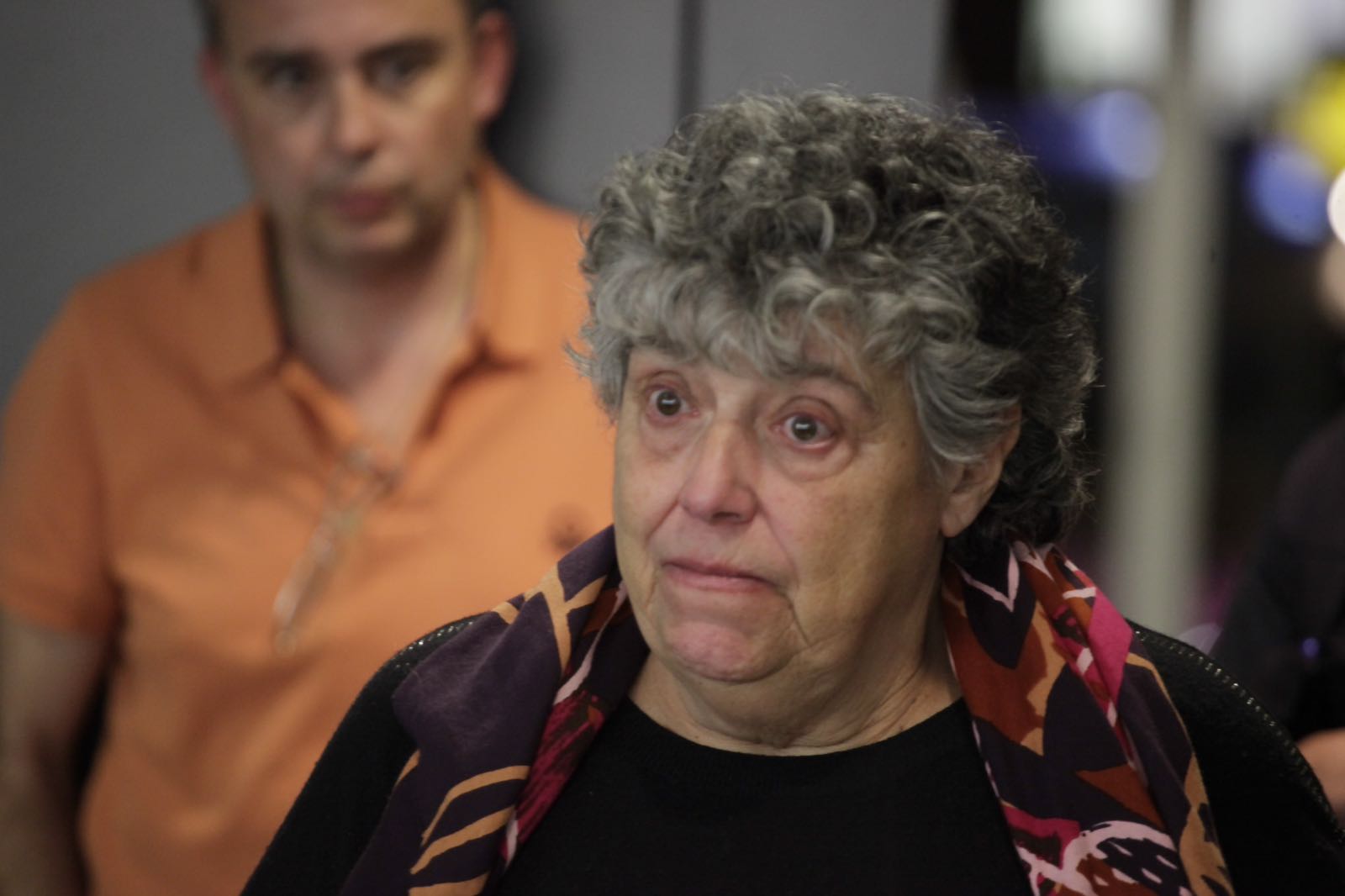 Rosa Maria Marques, emocionada durant la seva intervenció al torn de participació ciutadana FOTO: Artur Ribera Rosa Maria Marques, emocionada durant la seva intervenció al torn de participació ciutadana FOTO: Artur Ribera