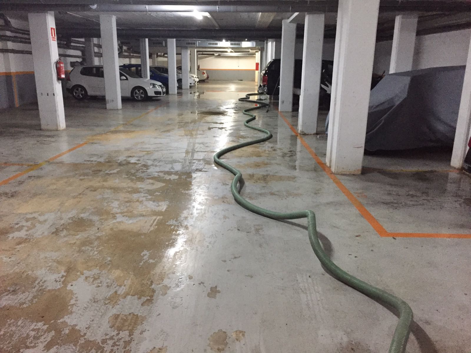 Estat del parquing  FOTO: Cedida