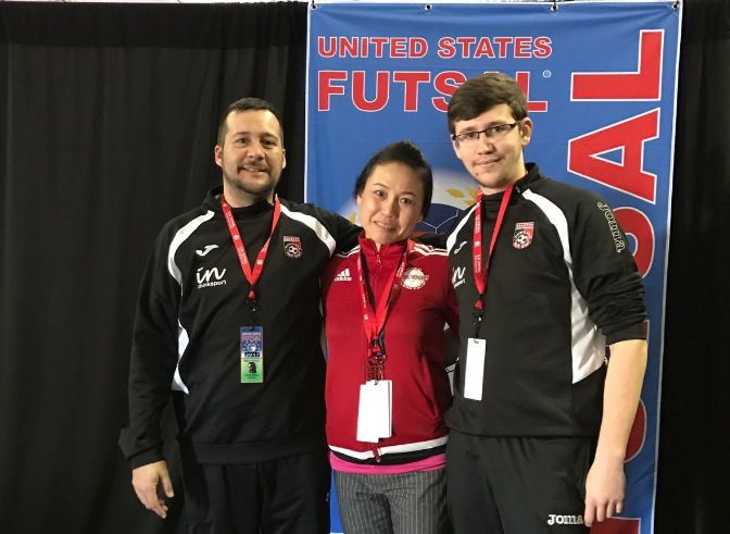 Jordi Palau i David Sánchez, a San Francisco. FOTO: FS Sant Cugat
