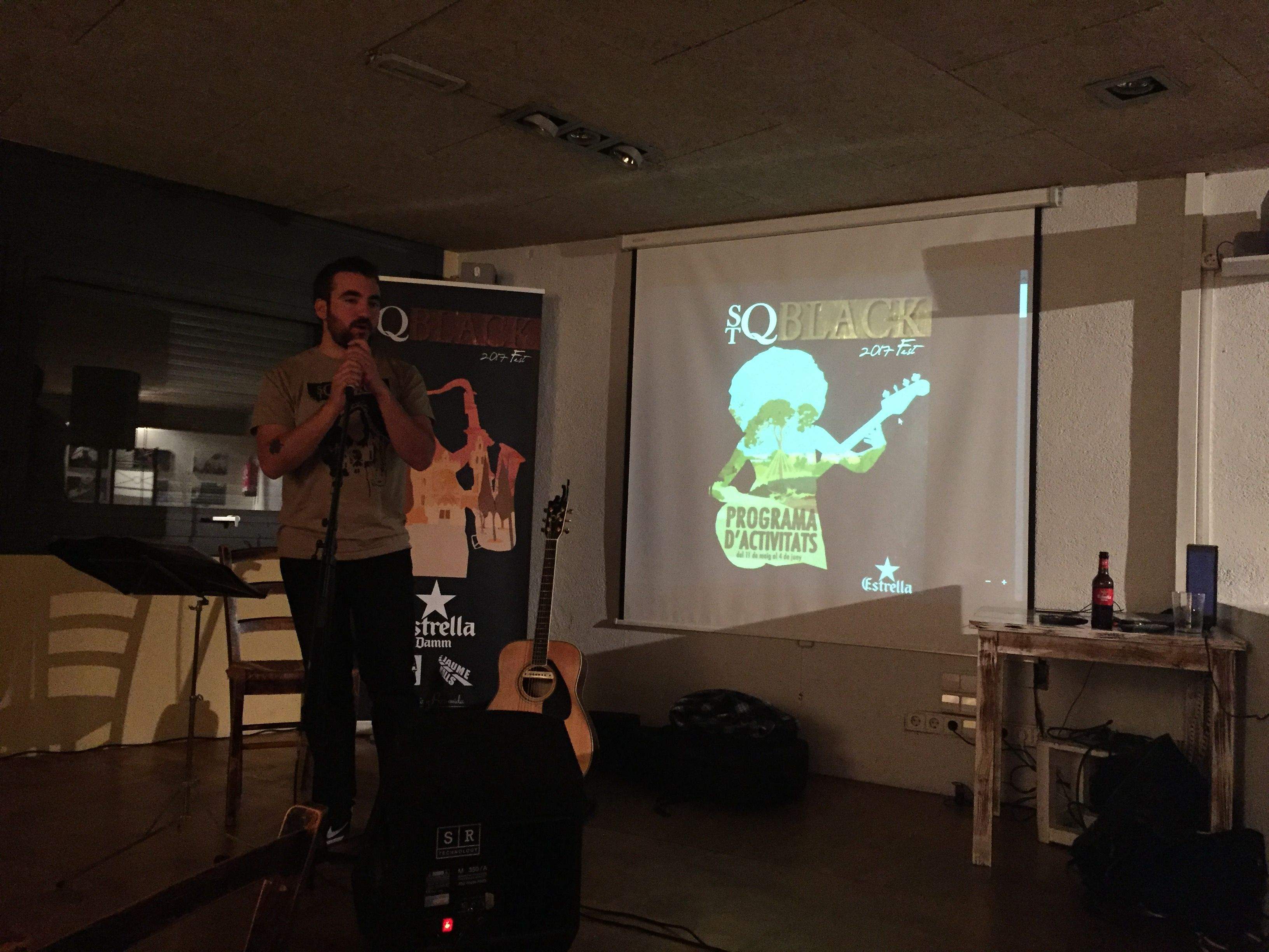 La presentació del festival es feia al Terra Nova Tapes. FOTO: C. Caballé