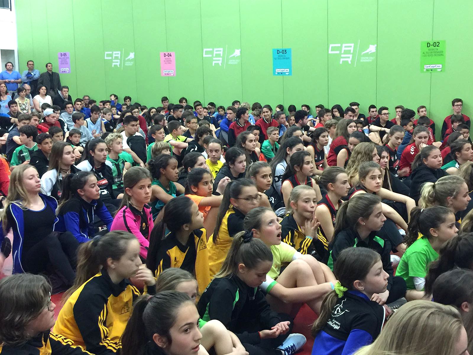  Hi han participat 321 capitans i 50 delegats de 16 entitats esportives adherides a la seva Carta Ètica de Sant Cugat Creix. FOTO: Sant Cugat Creix