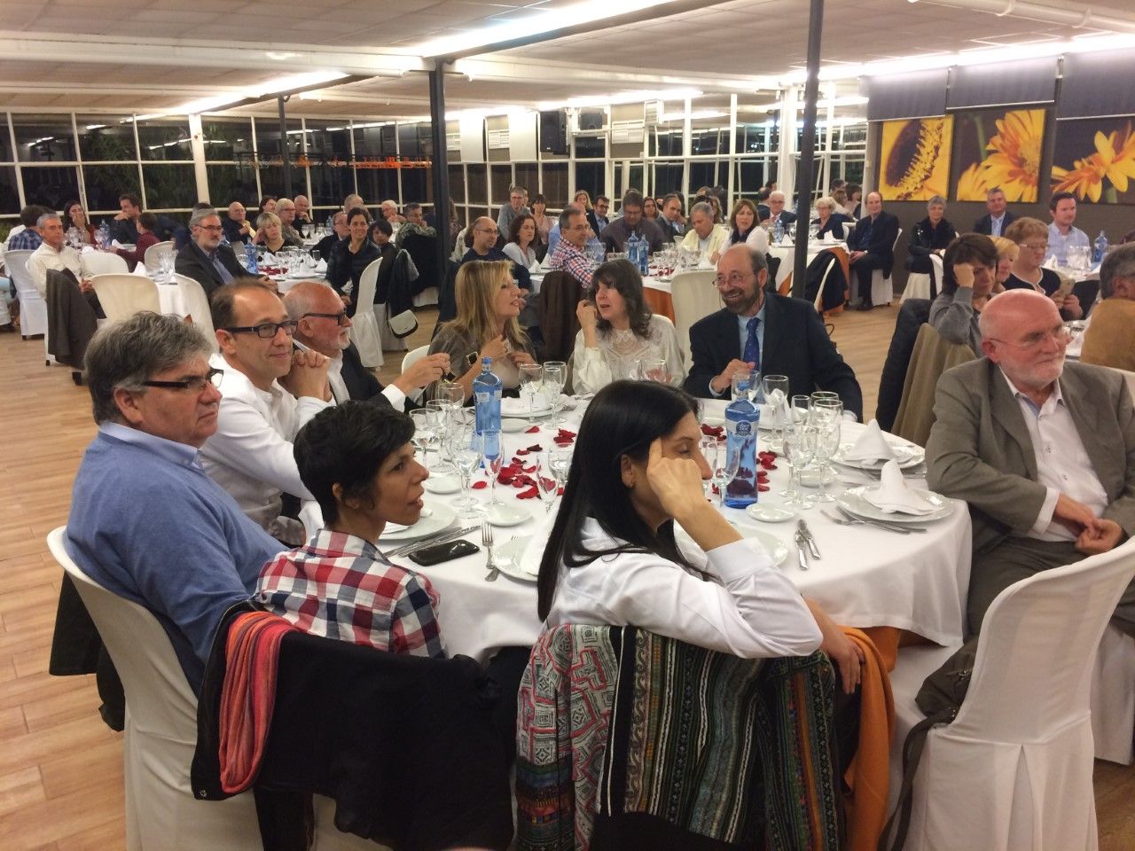 Al sopar de gala hi han assistit una vuitantena de persones. FOTO: &Agrave;. L. P.