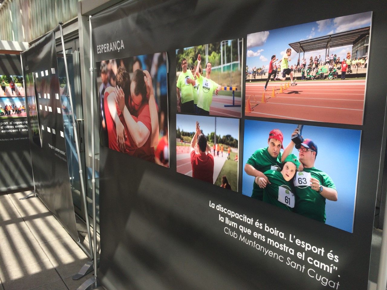 S'ha pogut visitar una exposició, que també es podrà veure a la Casa de Cultura. À. L. P.