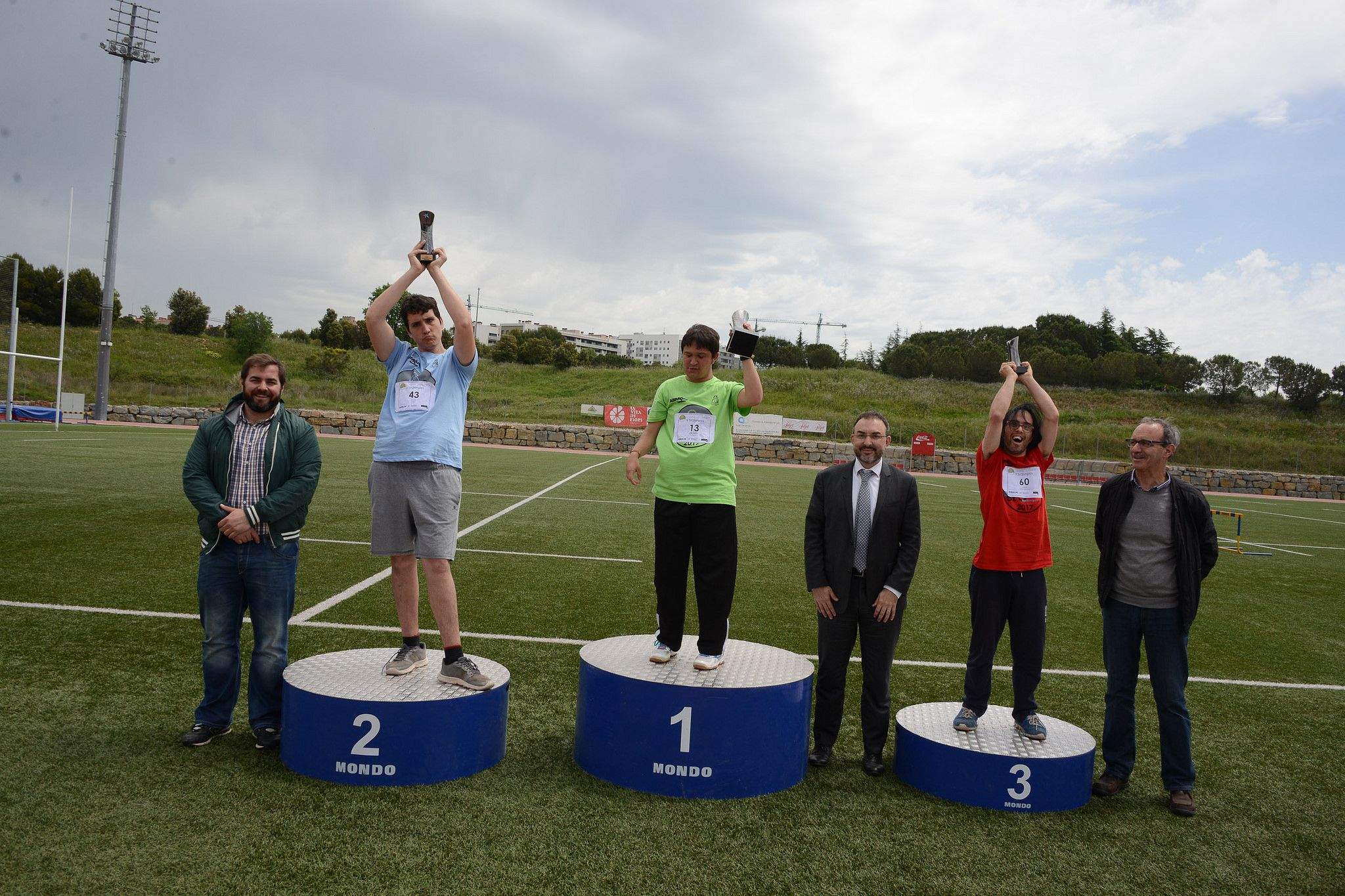 Podi d'una de les proves. FOTO: Localpres