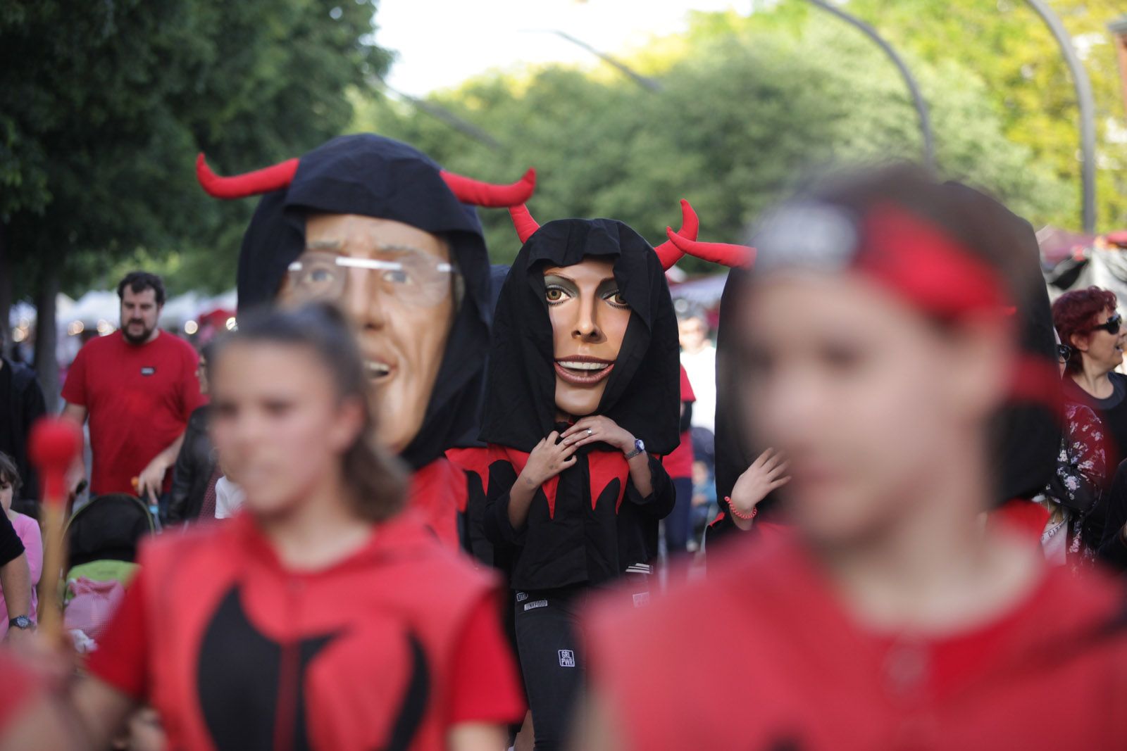 La cercavila ha marcat l'inici de la festa. FOTO: Lali Puig