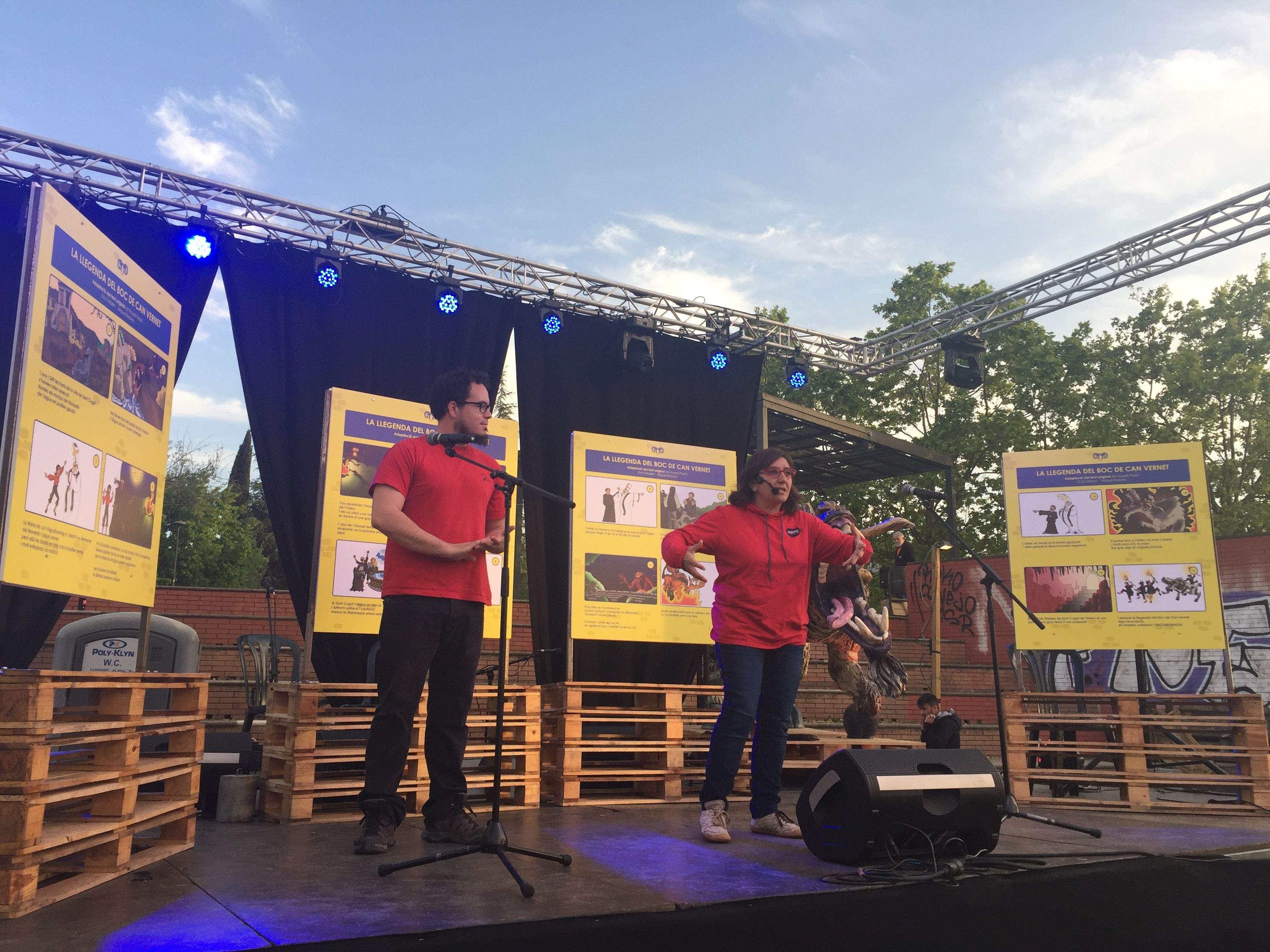 S'ha explicat la Llegenda del Boc de Can Vernet. FOTO: C. Caball&eacute;