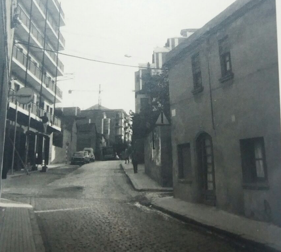 Imatge del carrer de Valldoreix, passat la meitat del segle XX FOTO: Cedida