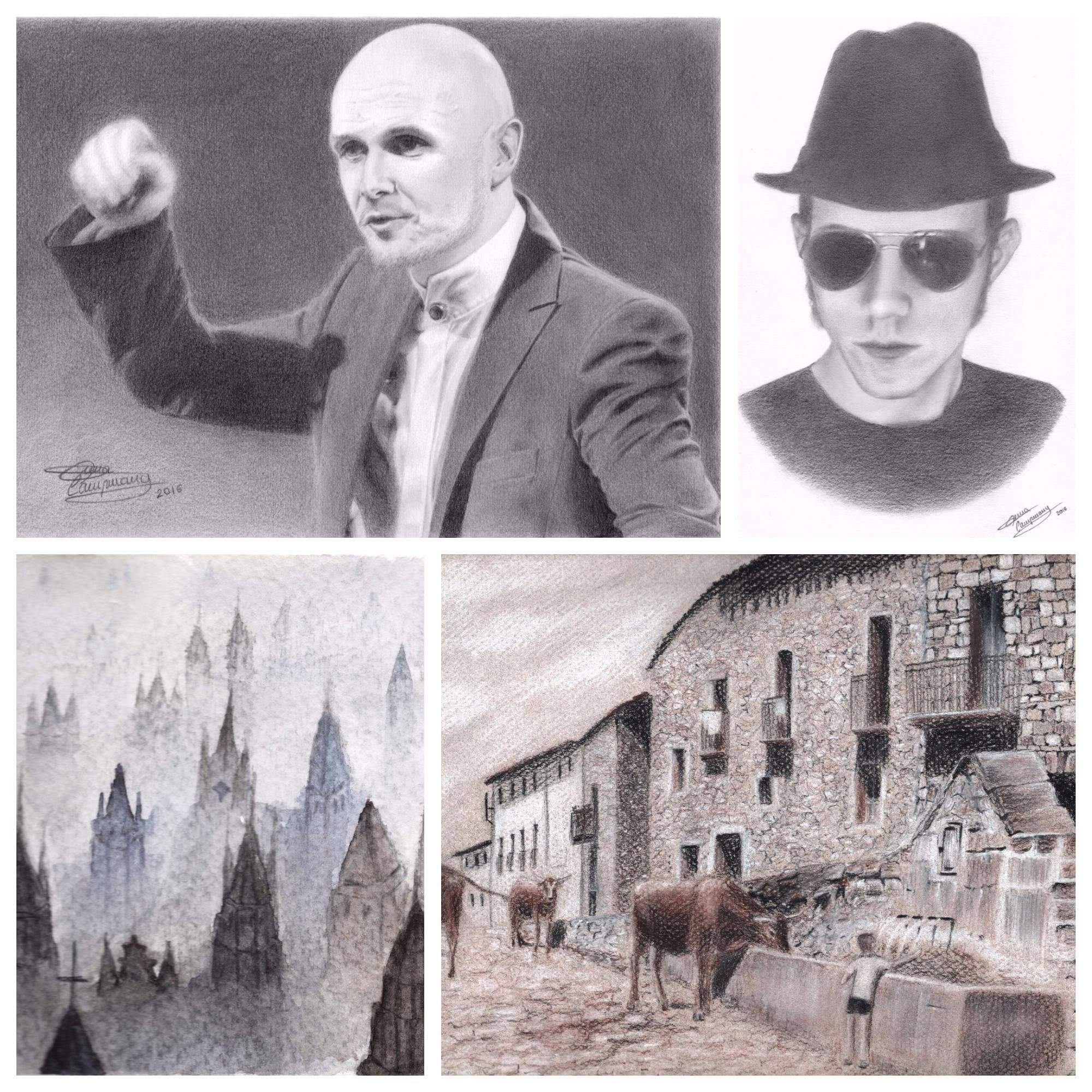 Alguns dels dibuixos d'Anna Campmany FOTO: Cedida Alguns dels dibuixos d'Anna Campmany FOTO: Cedida