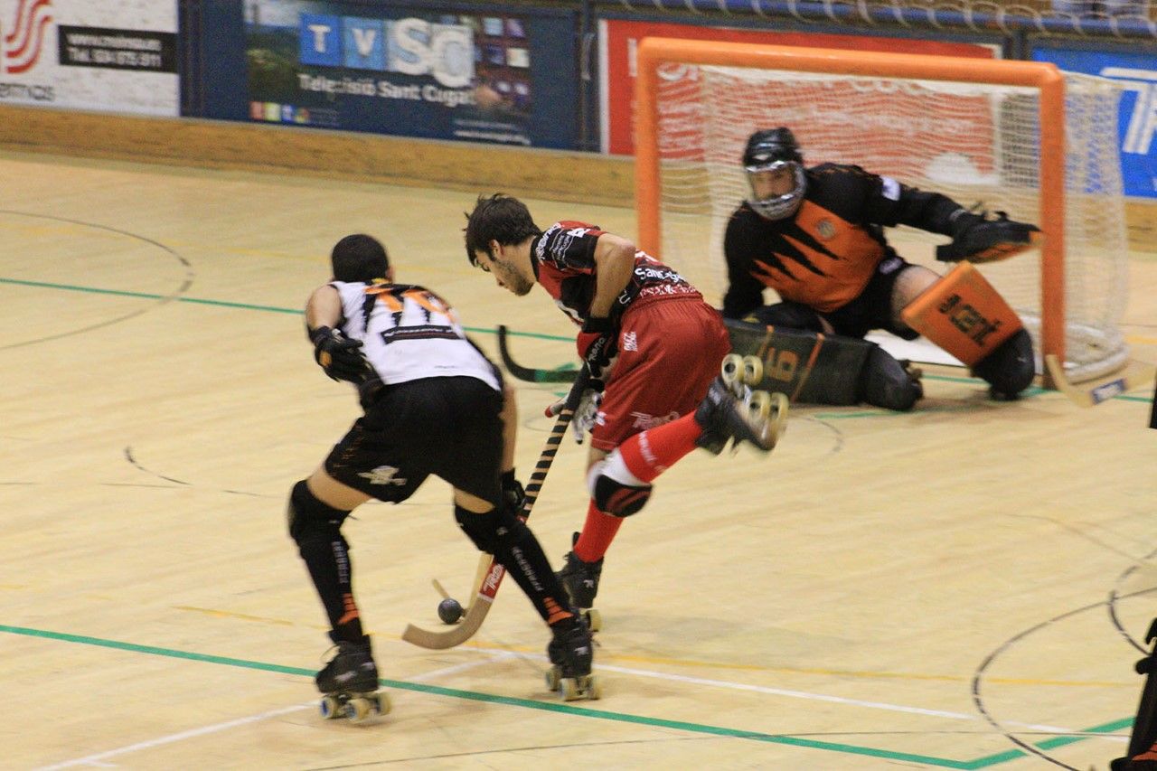 Pau Gilabert, autor de 2 gols pel PHC Sant Cugat. FOTO: Lali &Aacute;lvarez