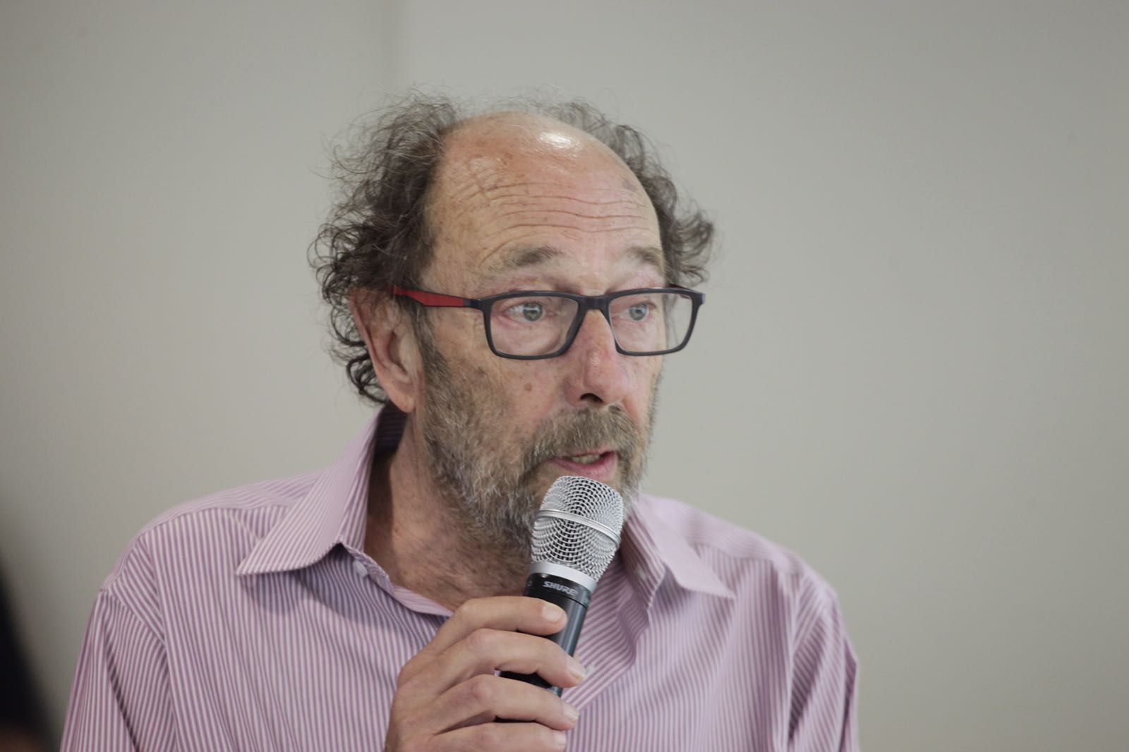 Jaume Espina durant la seva intervenció. FOTO: Artur Ribera Jaume Espina durant la seva intervenció. FOTO: Artur Ribera