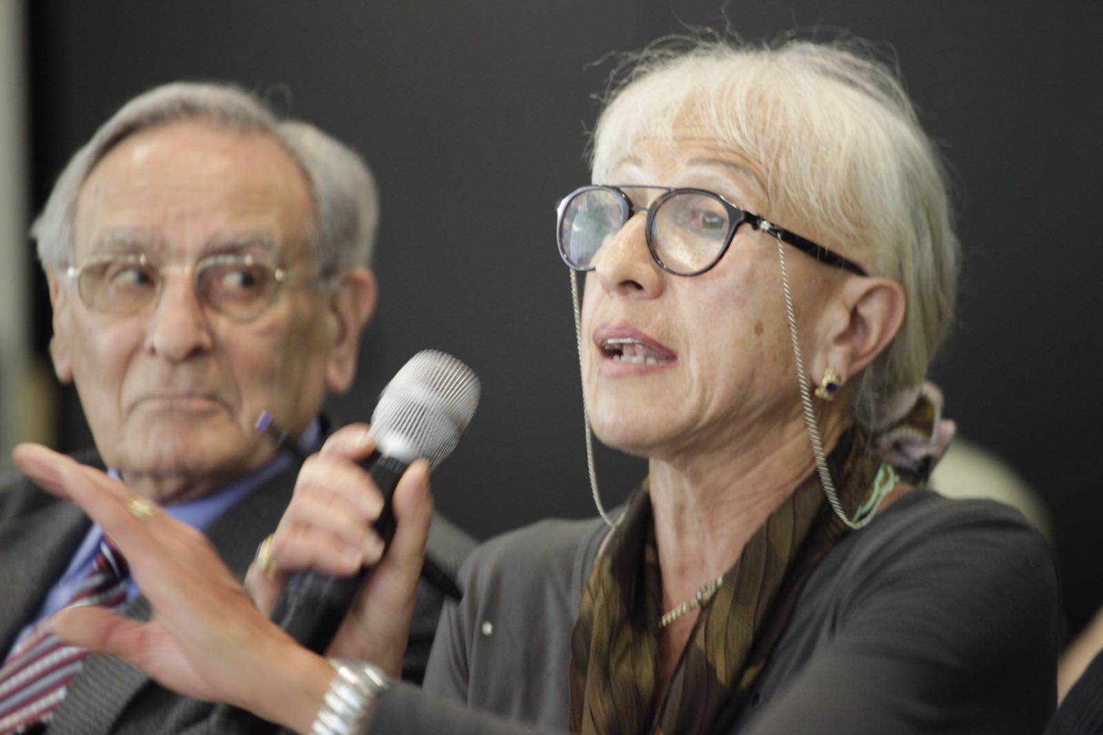 M.A.Palacios durant la seva intervenció FOTO: Artur Ribera M.A.Palacios durant la seva intervenció FOTO: Artur Ribera