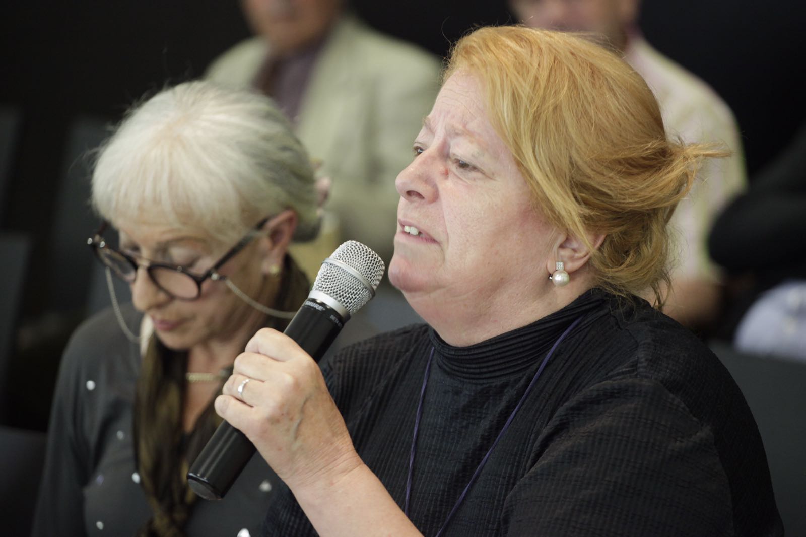 M. Àngels Quadras durant la seva intervenció. FOTO: Artur Ribera M. Àngels Quadras durant la seva intervenció. FOTO: Artur Ribera