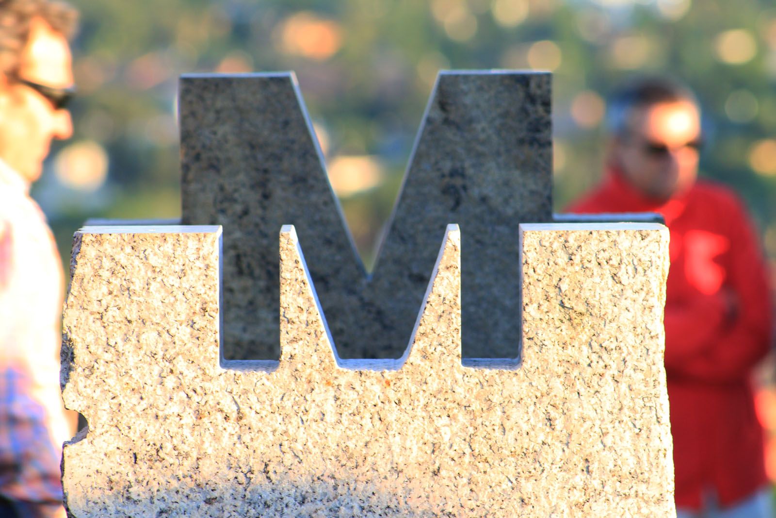 Es tracta d'un conjunt escultòric de 16 peces en blocs de dos FOTO: Lali Álvarez
