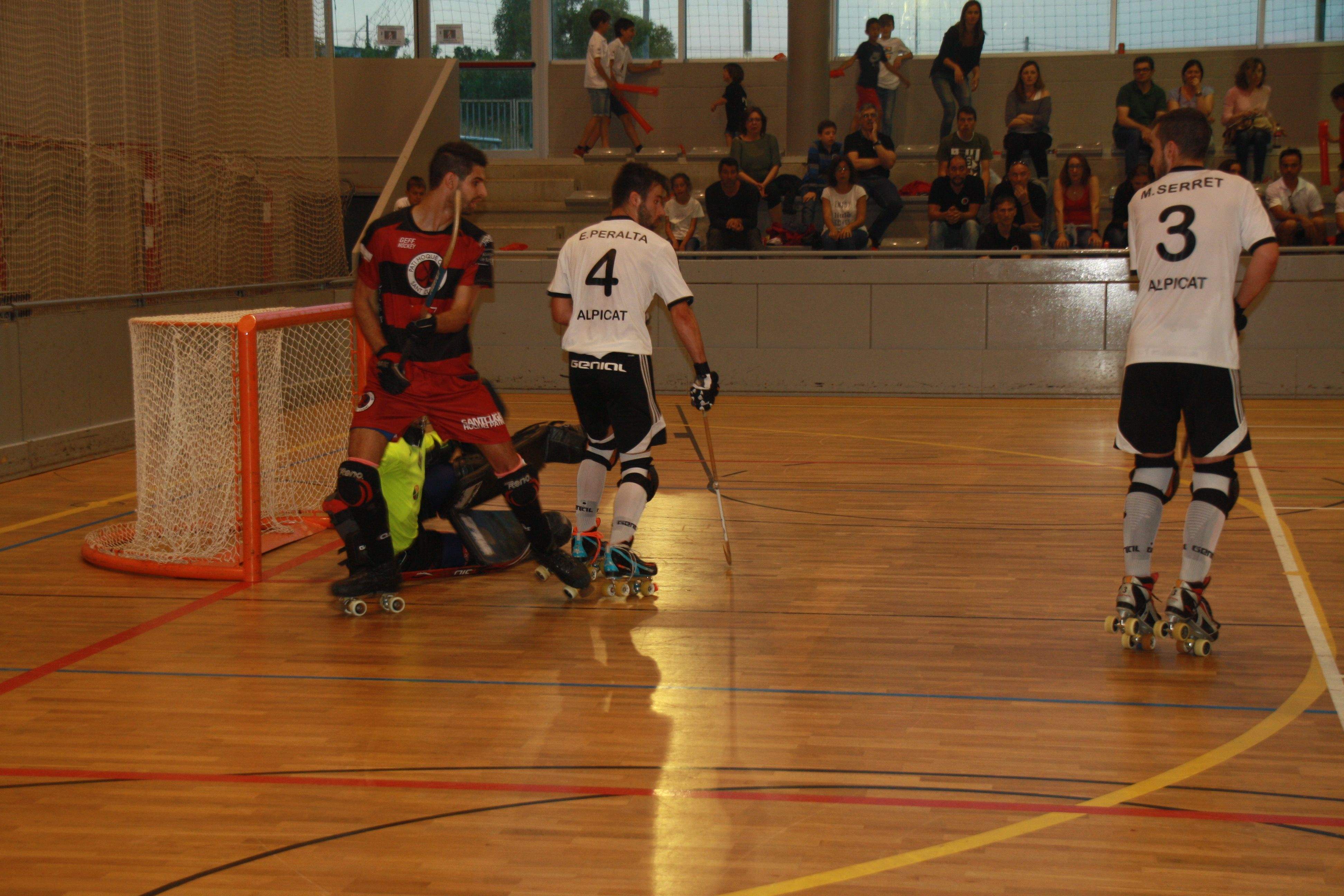 Una acci&oacute; del PHC Sant Cugat-HC Lleida.net Alpicat. FOTO: &Agrave;lex L&oacute;pez Puig