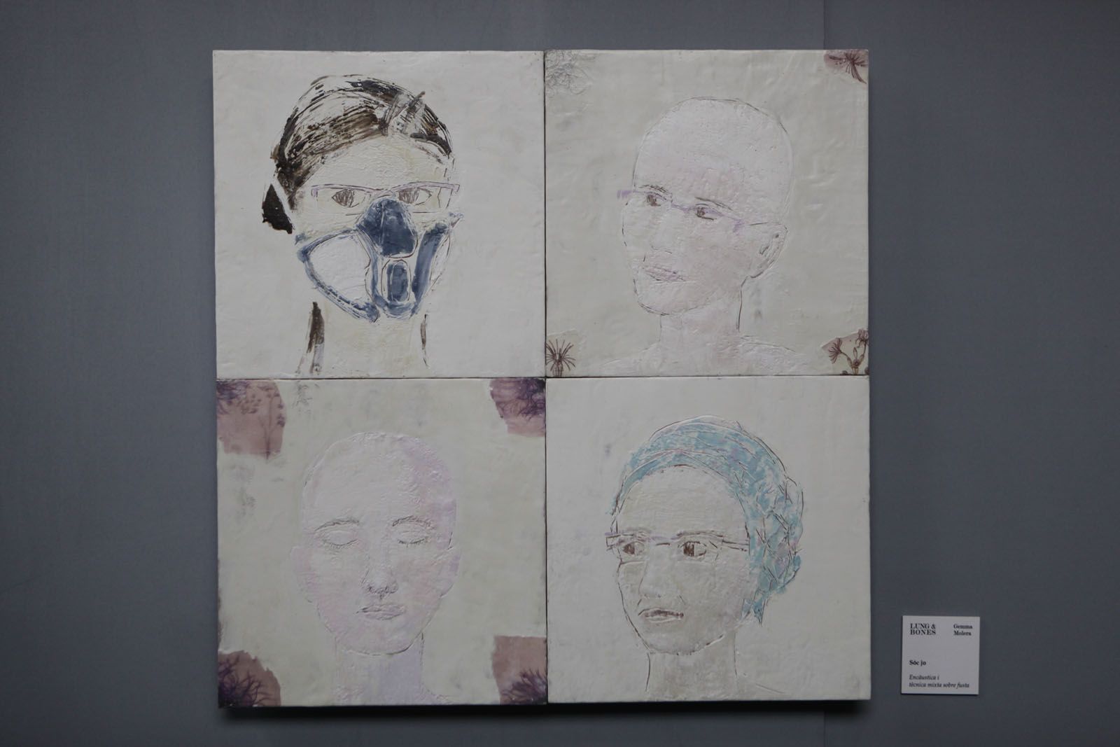 Una de les obres de la mostra FOTO: Artur Ribera Una de les obres de la mostra FOTO: Artur Ribera