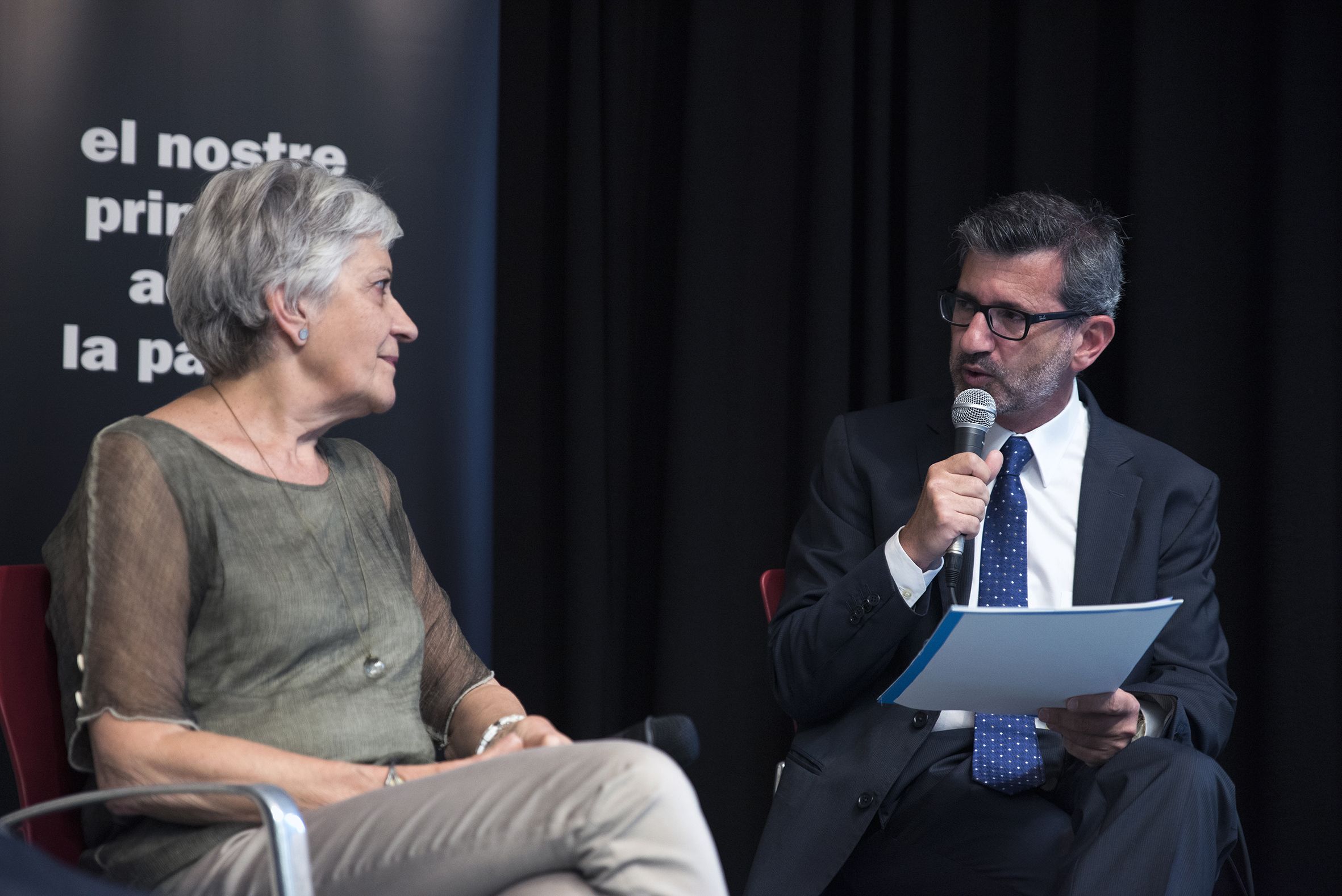 S'ha parlat d'habitatge i altres temes relacionats, com salaris i mobilitat FOTO: Bernat Millet