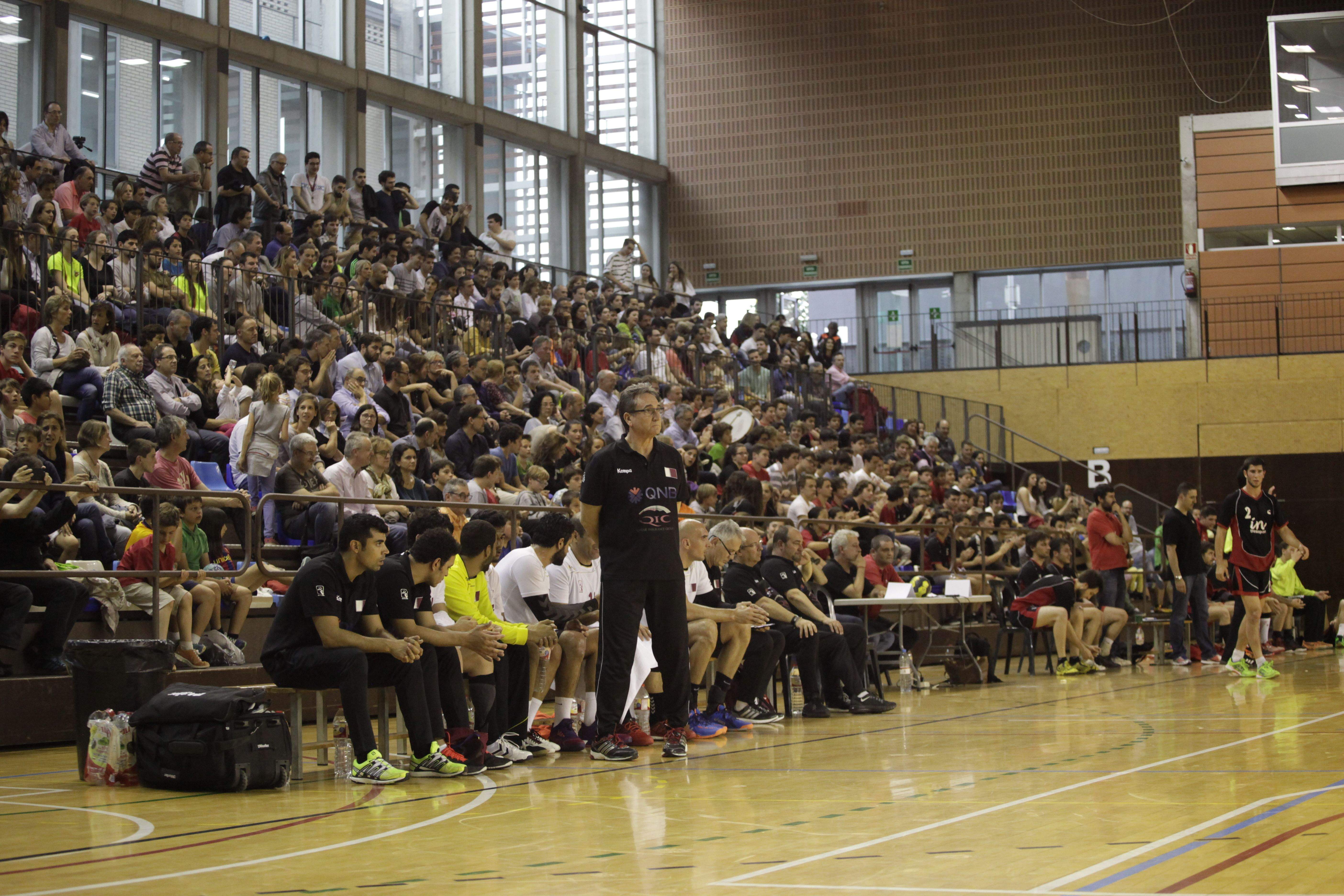 Fa un any, en el partit entre el CH Sant Cugat i Qatar, el Pavelló 3 es va omplir. FOTO: Artur Ribera Fa un any, en el partit entre el CH Sant Cugat i Qatar, el Pavelló 3 es va omplir. FOTO: Artur Ribera