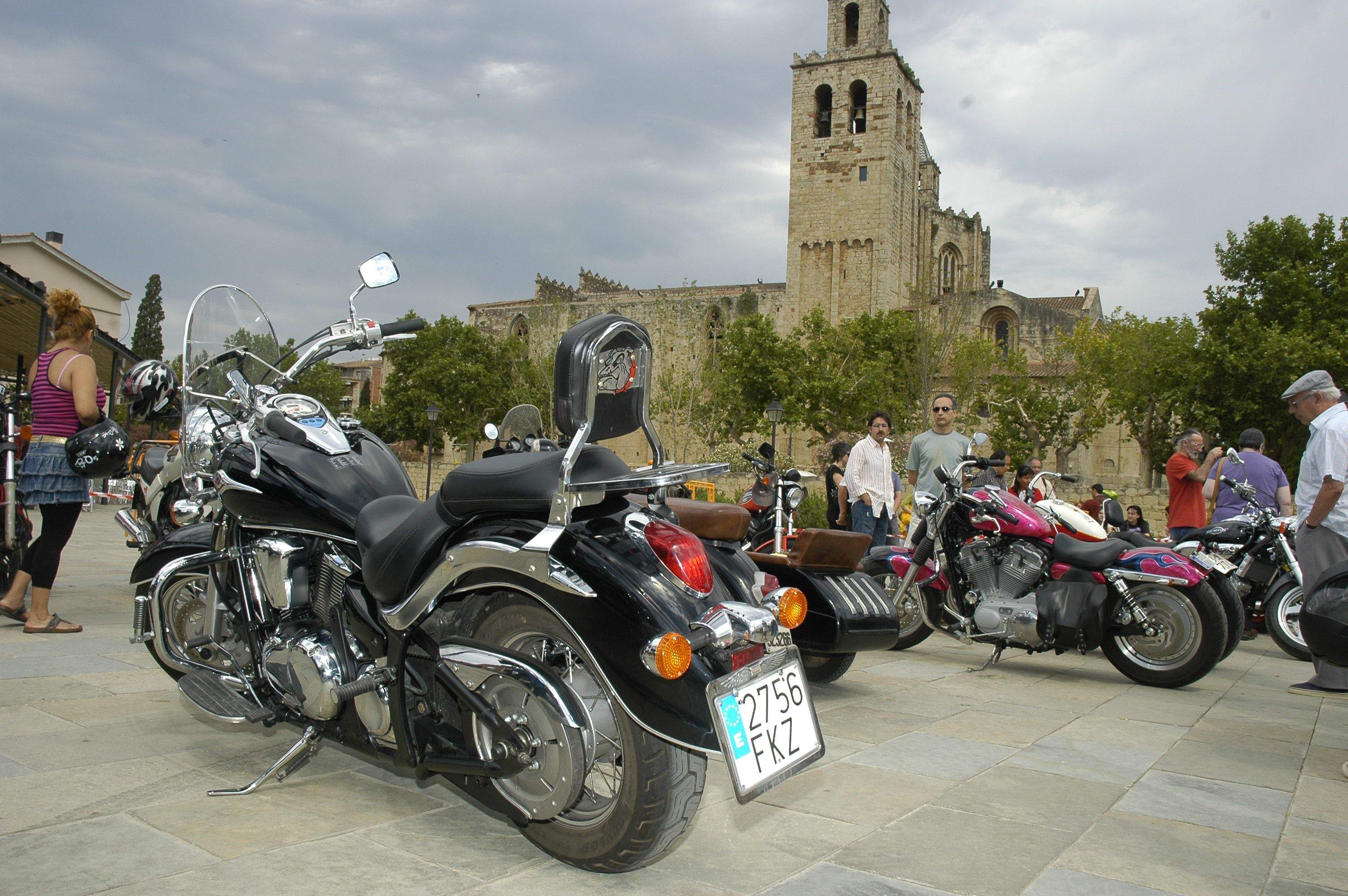 Concentració i passejada de motos. Foto: arxiu