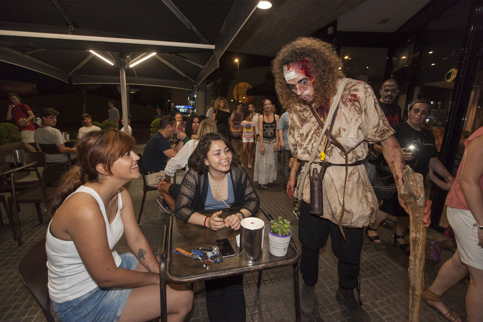 Els zombies del Sant Cugat Fantàstic FOTO: Lali Puig