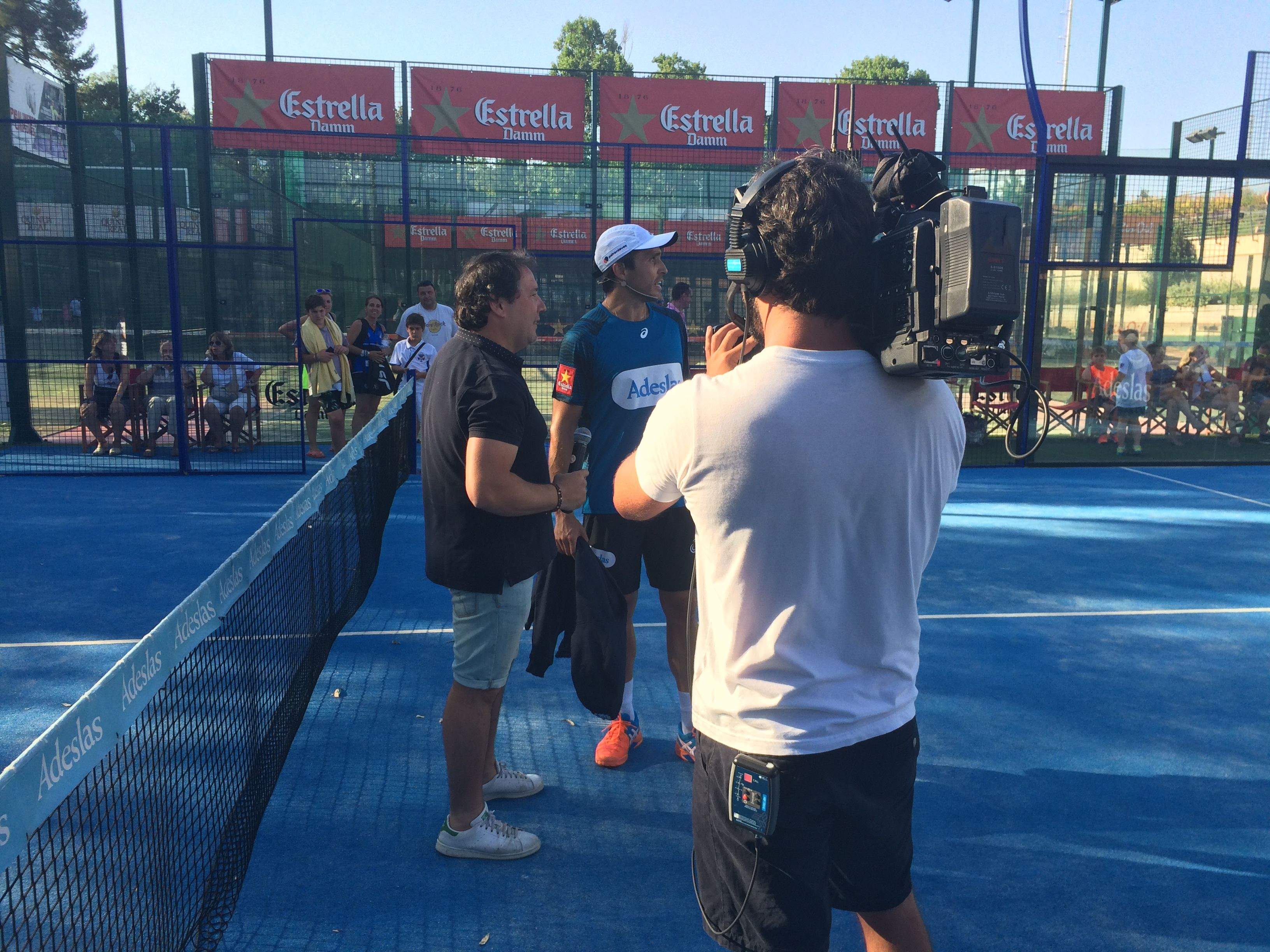 El Junior FC ha fet Soci d'Honor a Belasteguin. FOTO: &Agrave;lex L&oacute;pez Puig